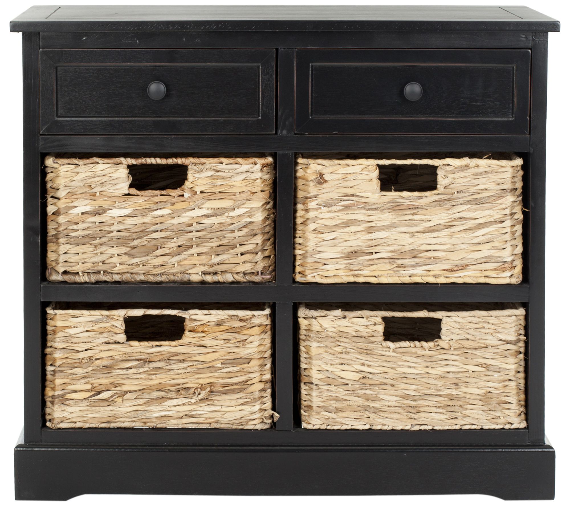 Safavieh Herman Storage Unit W/ Wicker Baskets