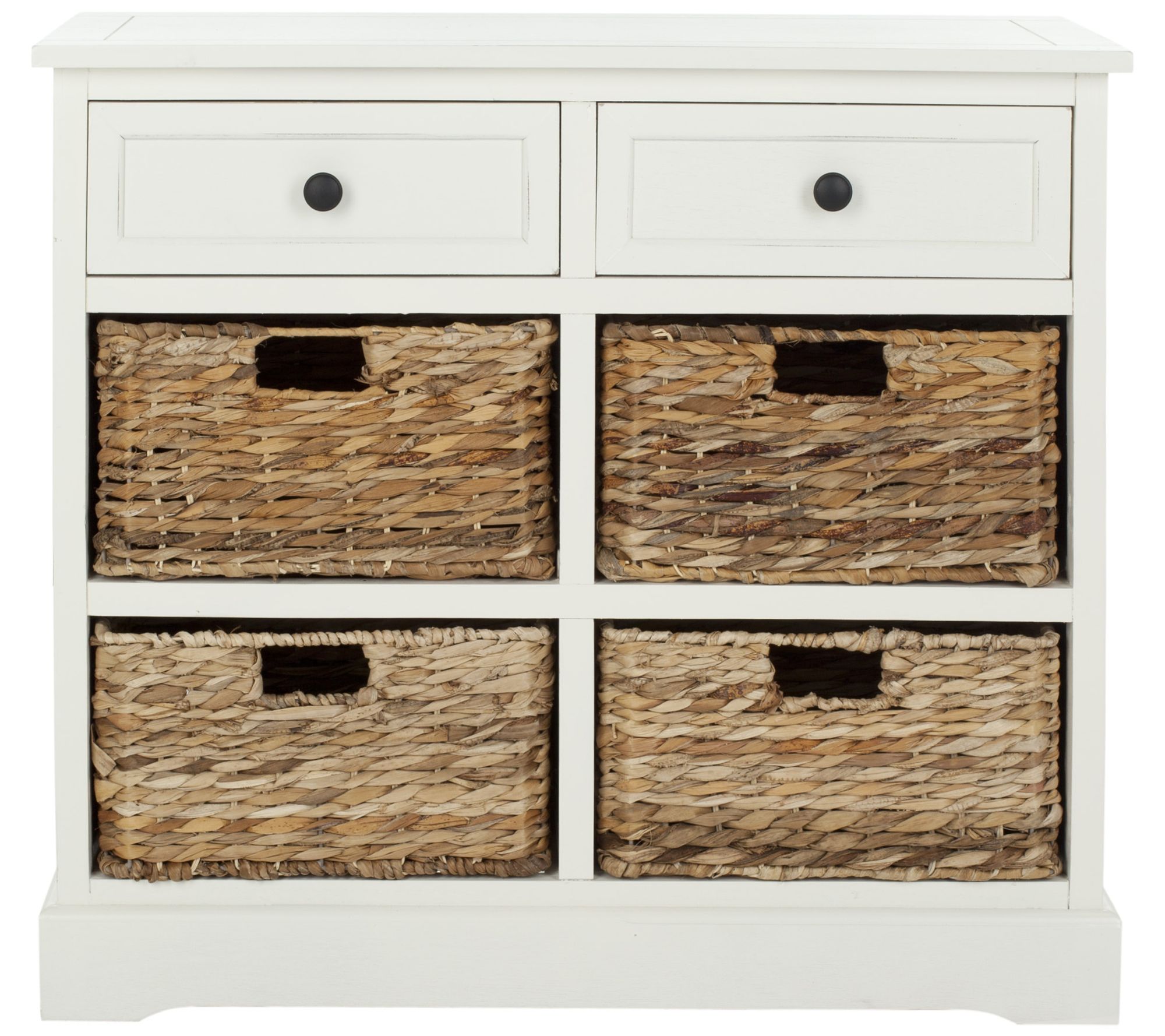 Safavieh Herman Storage Unit W/ Wicker Baskets