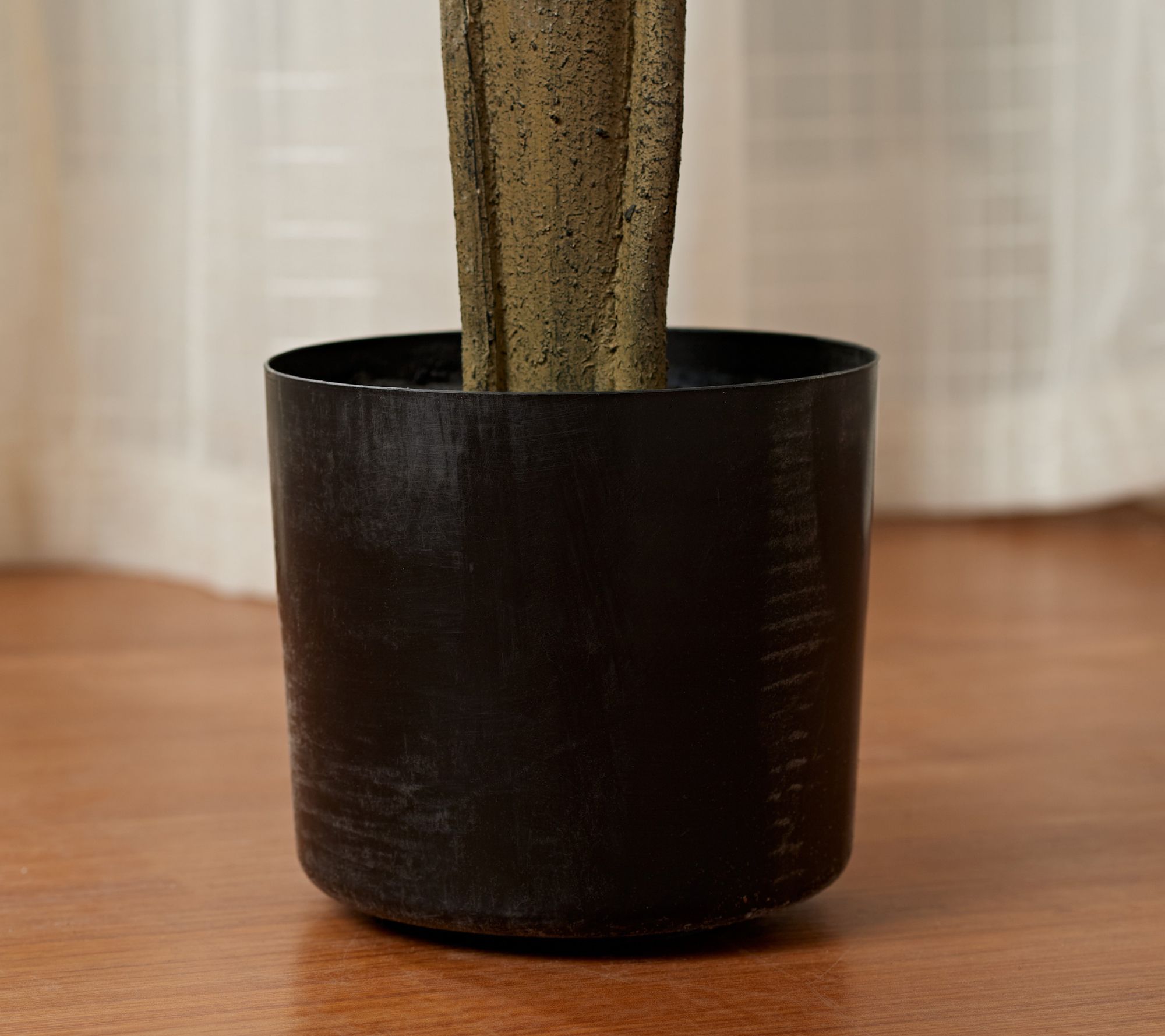 7' Faux Fiddle Leaf Tree in Starter Pot by Valerie