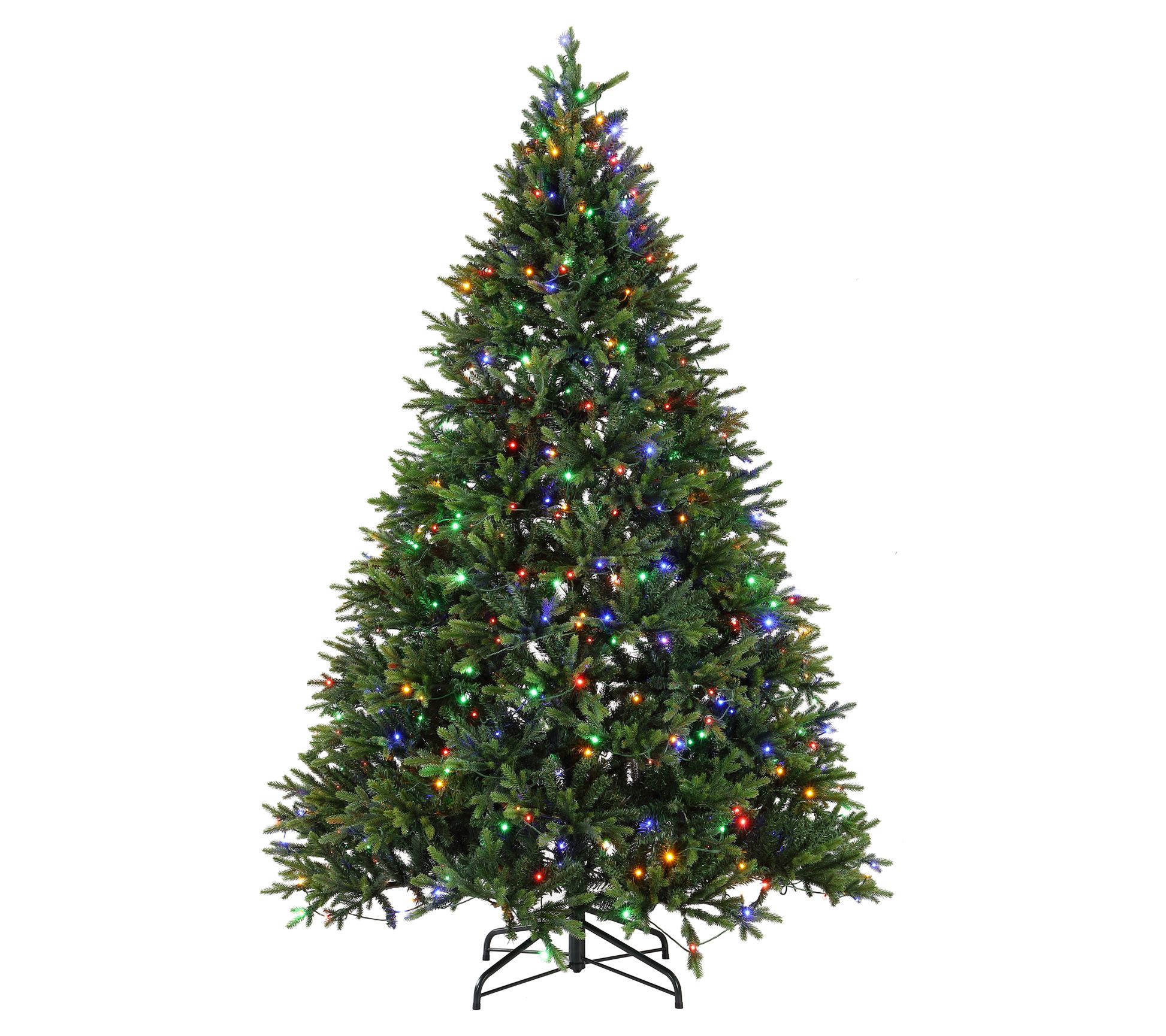 Safavieh 7.5 Ft Pre-Lit Spruce Christmas Tree w/ Pine Cones