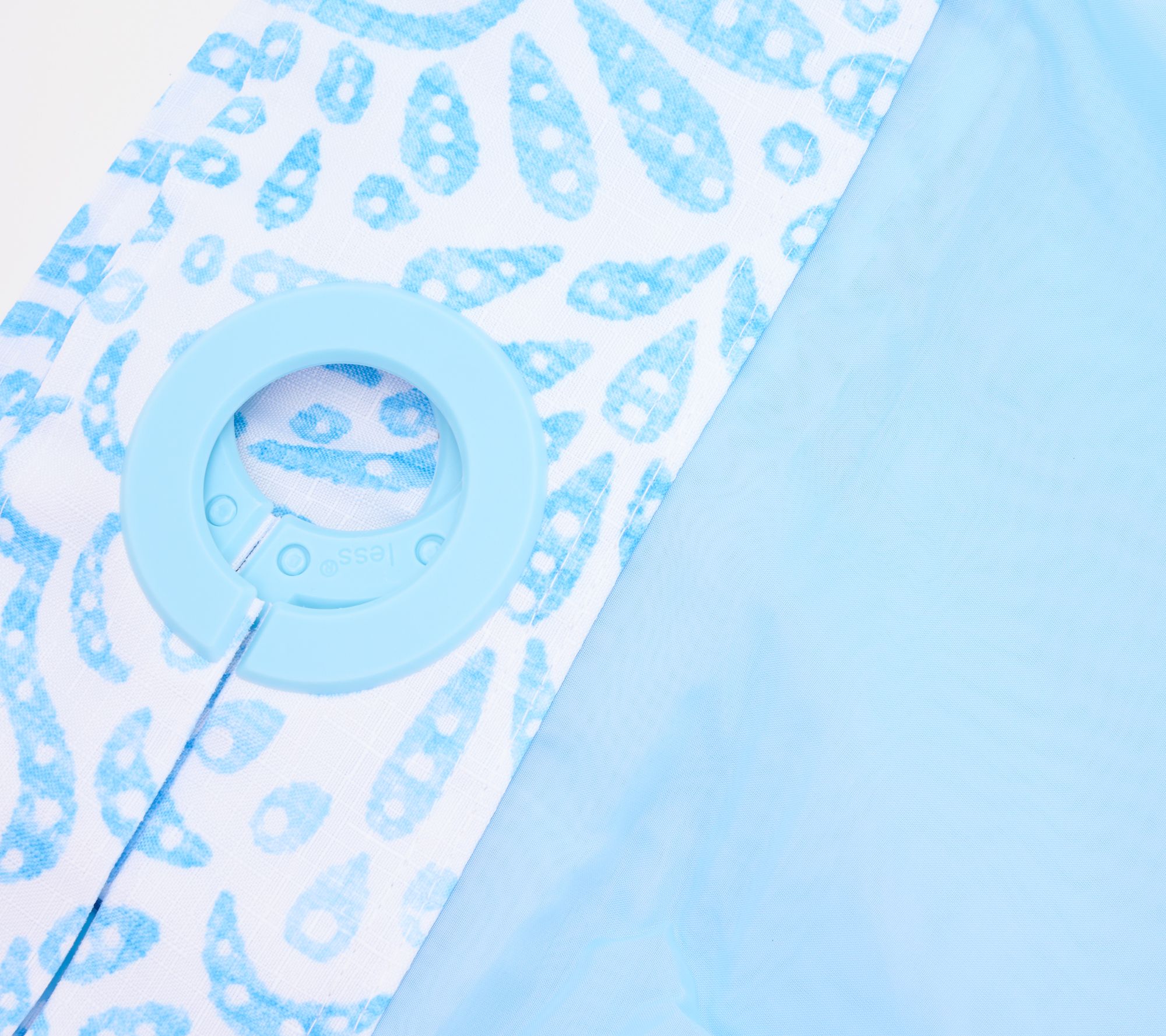 "As Is" Hookless Medallion Printed Shower Curtain