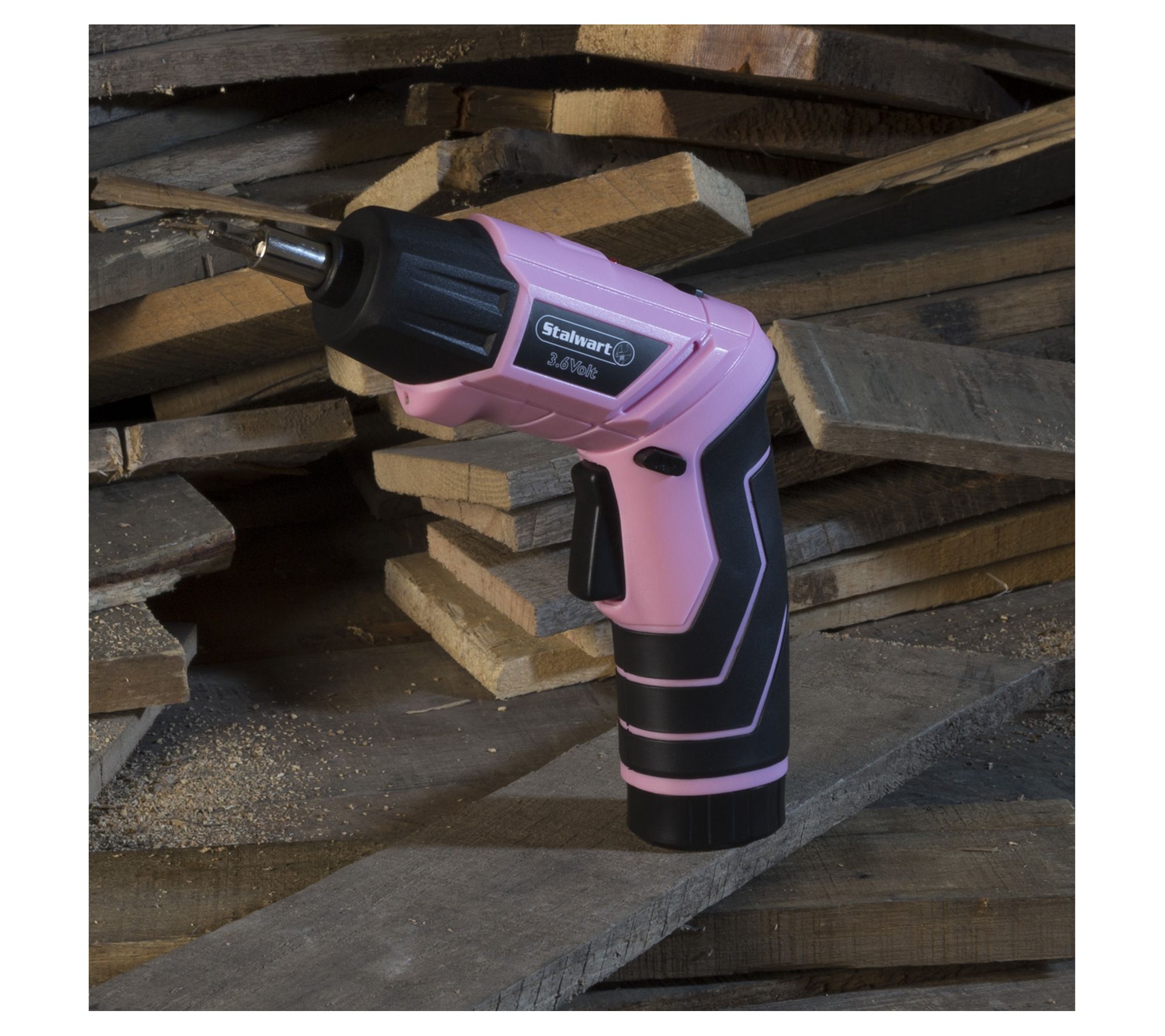 Stalwart Pivoting Electric Screwdriver 45PC Too l Set