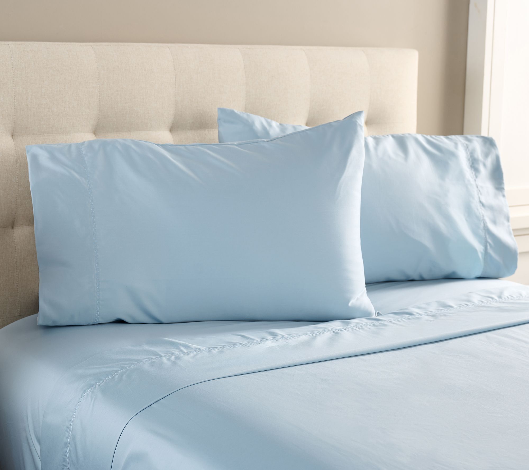 Northern Nights 400TC Cotton Sateen Collagen Sheet Set - Cal King