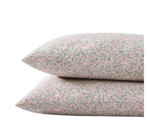 Laura Ashley Loveston Pink Standard Sham Pillowcase