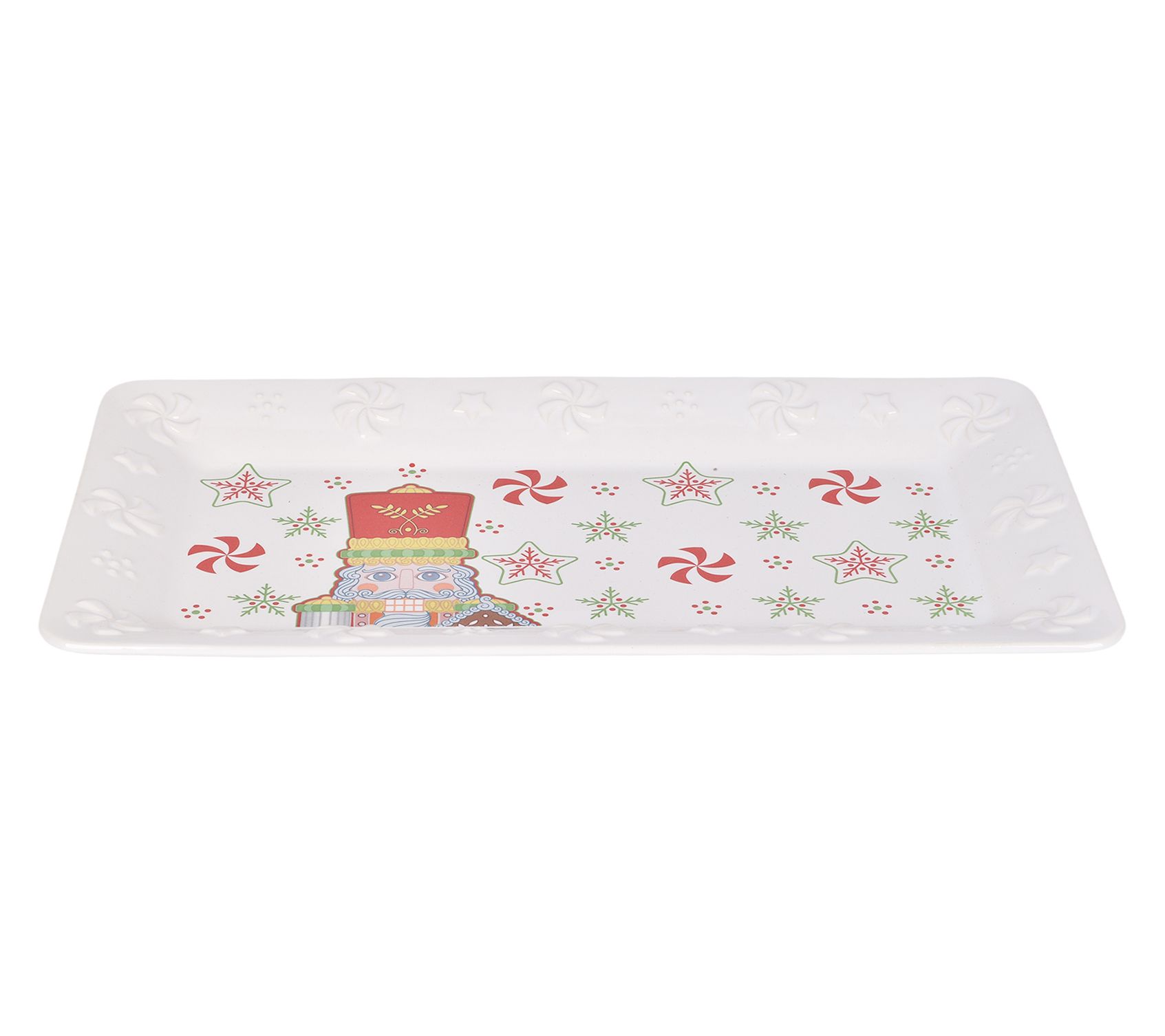 Temp-tations Seasonal 16" Platter with Embossed Rim