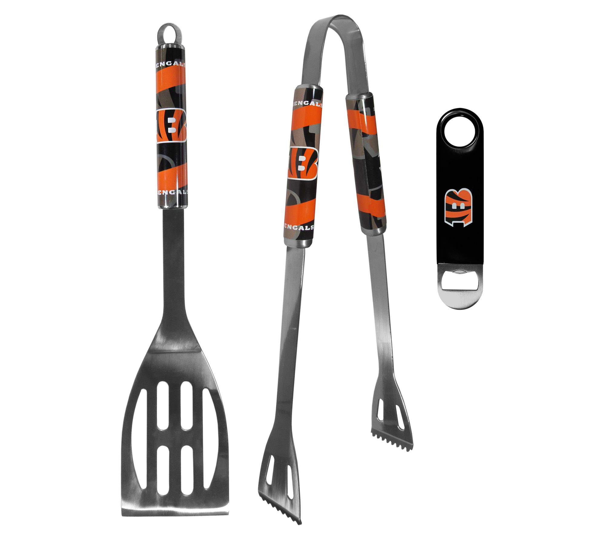 Siskiyou Sports NFL 2pc BBQ Set w/ Bottle Opener