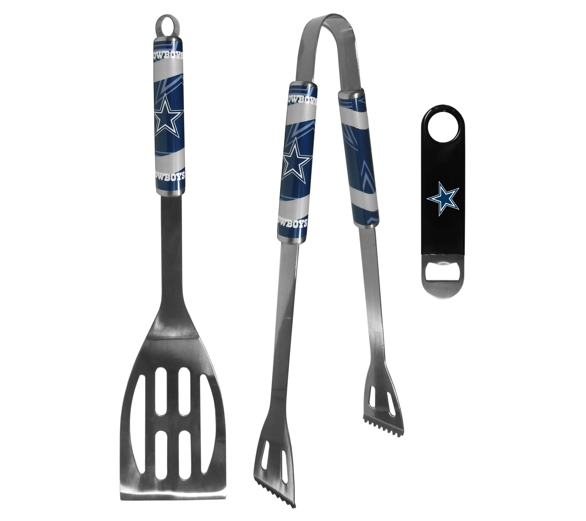 Siskiyou Sports NFL 2pc BBQ Set w/ Bottle Opener