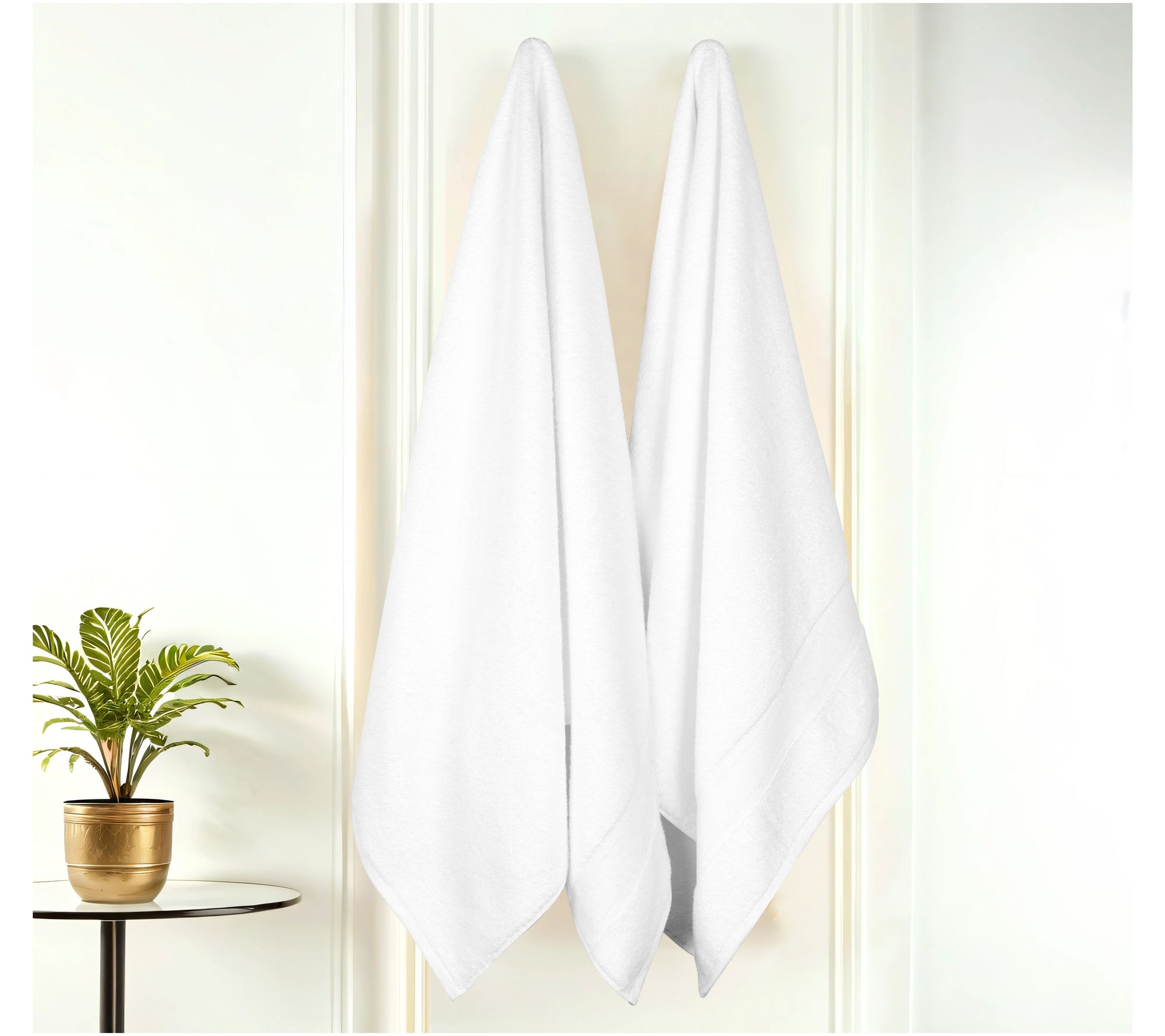 Superior 2 Piece Belmont Zero Twist Cotton SoftBath Sheet Set