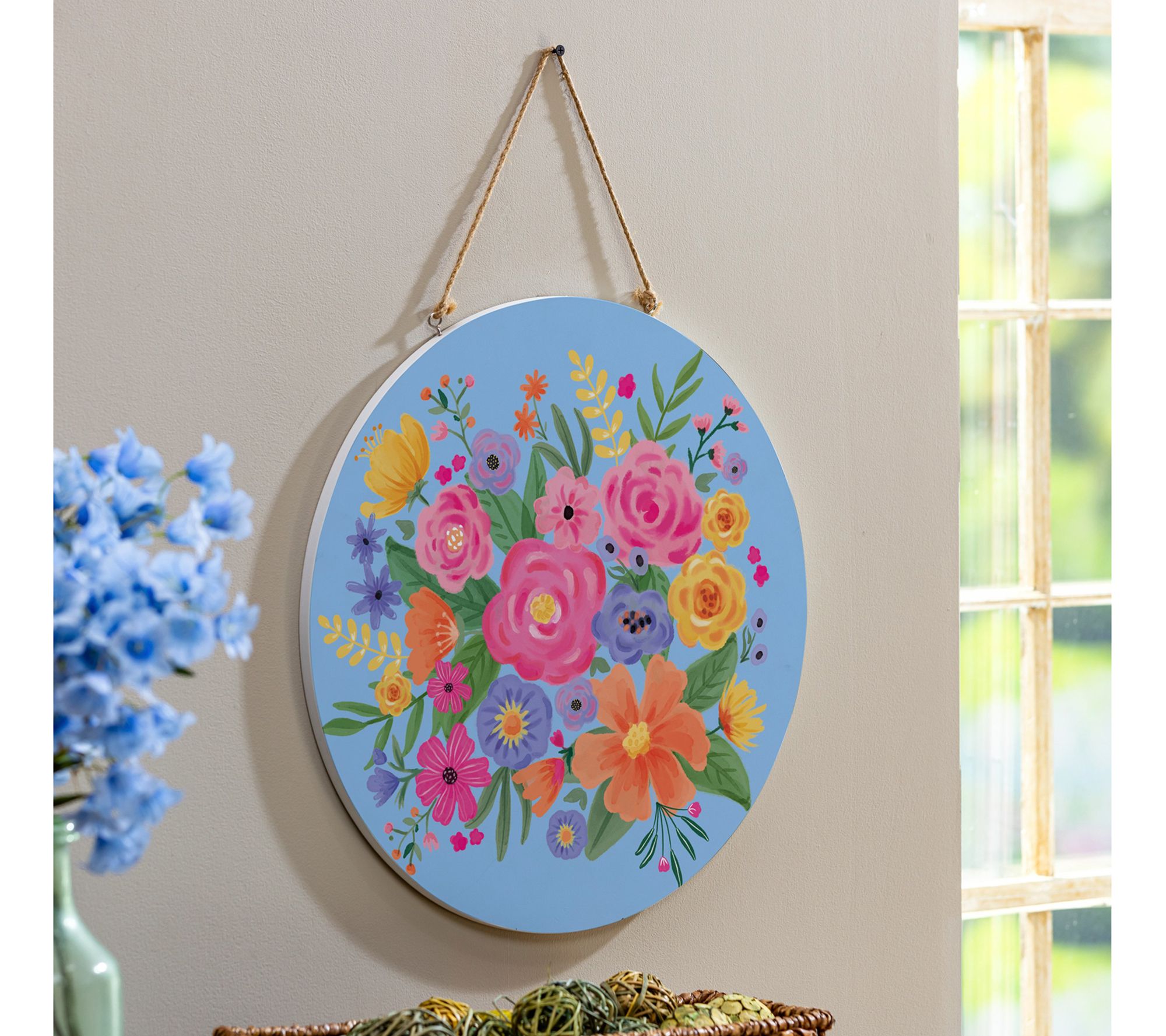 Evergreen 18" Spring Blossom Door Decor