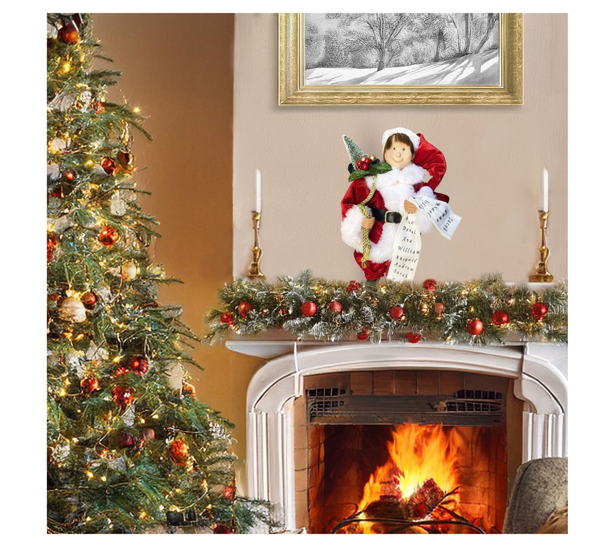 Santa's Workshop 12" Santa's Helper Elf