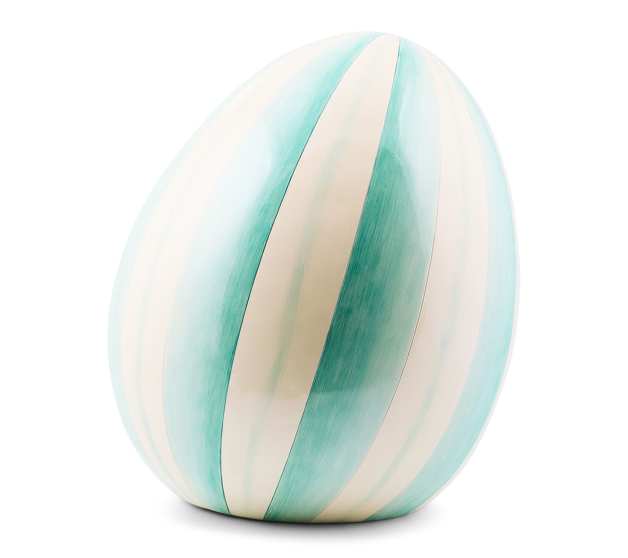  MacKenzie- Childs Medium Stripe Egg