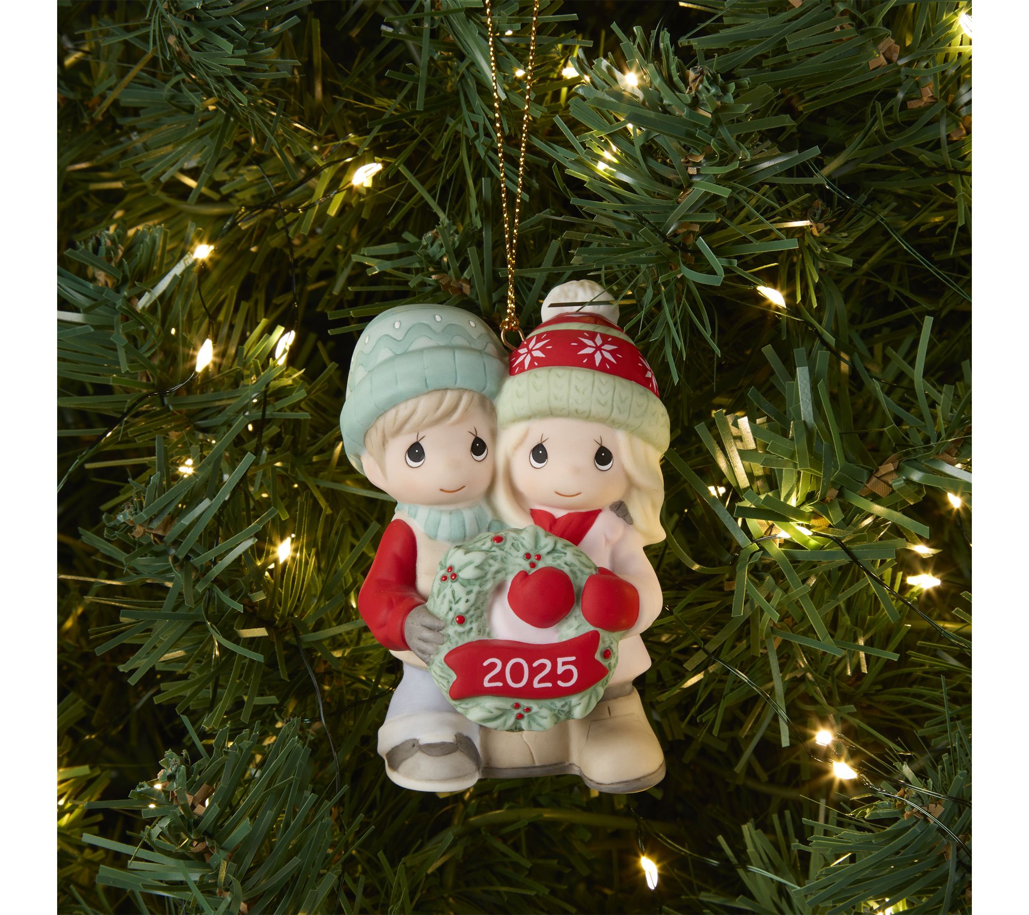 PM "Our First Christmas Together" Dated 2025 Couple Ornament