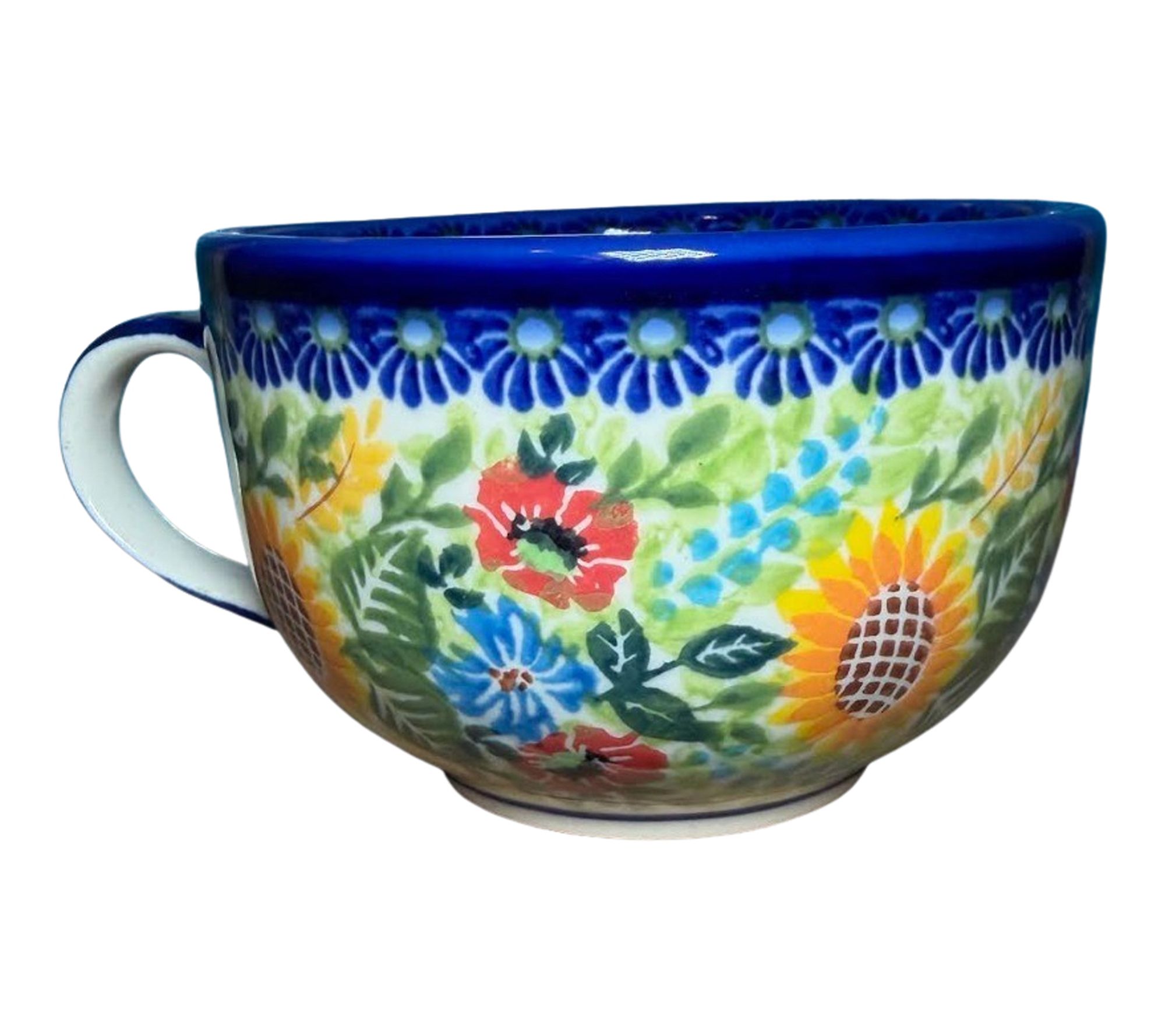 Lidia's Polish Pottery Latte Mug