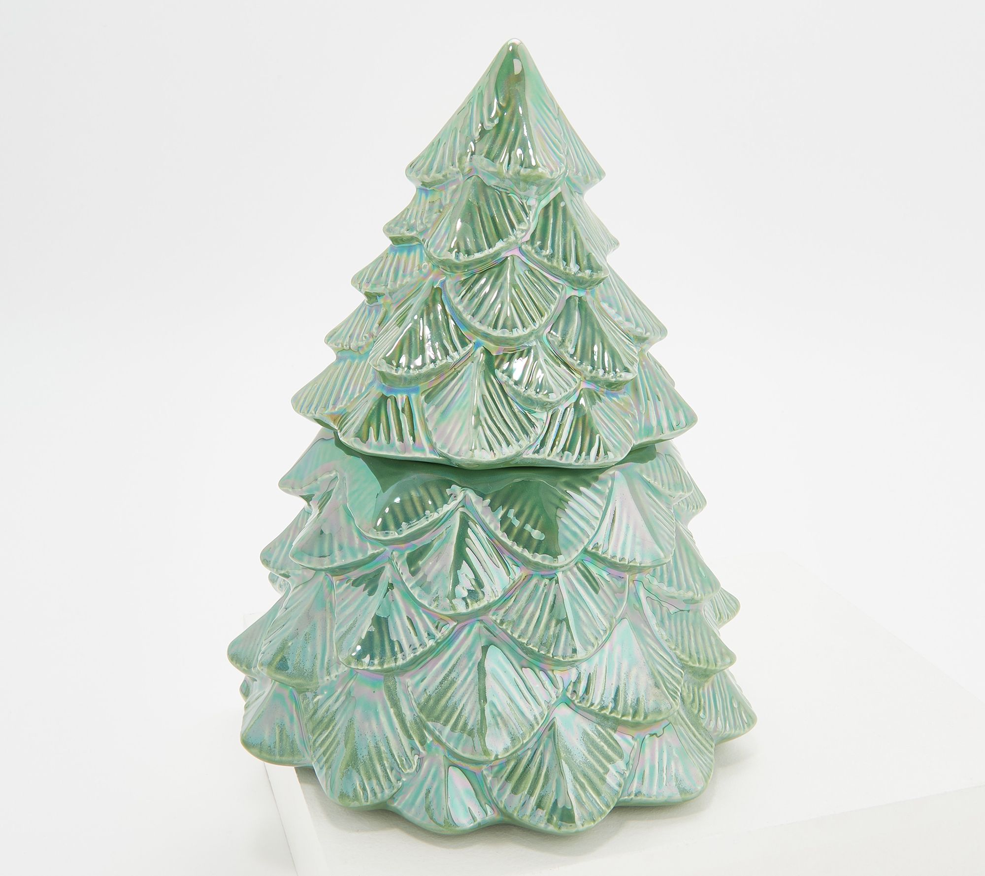 "As Is" HomeWorx by Harry Slatkin Ceramic 14 oz Tree Candle