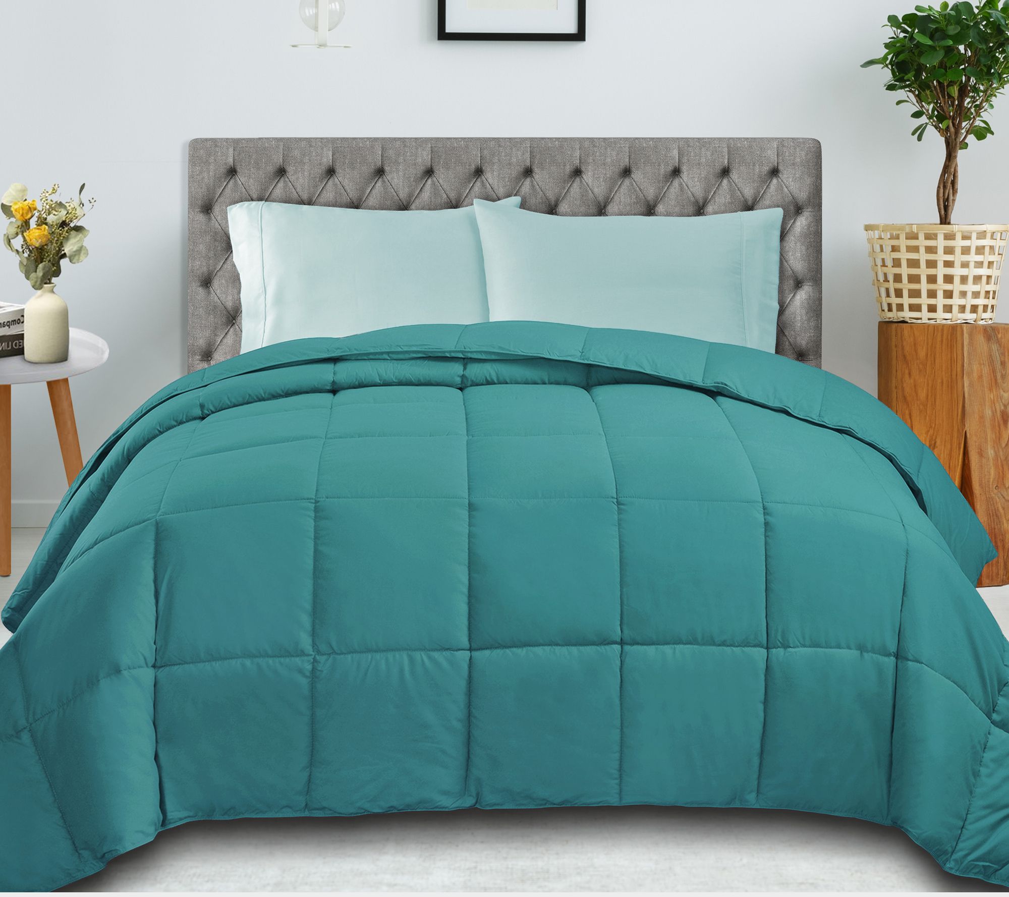 Superior All-Season Microfiber Down F/Q Alternaive Blanket