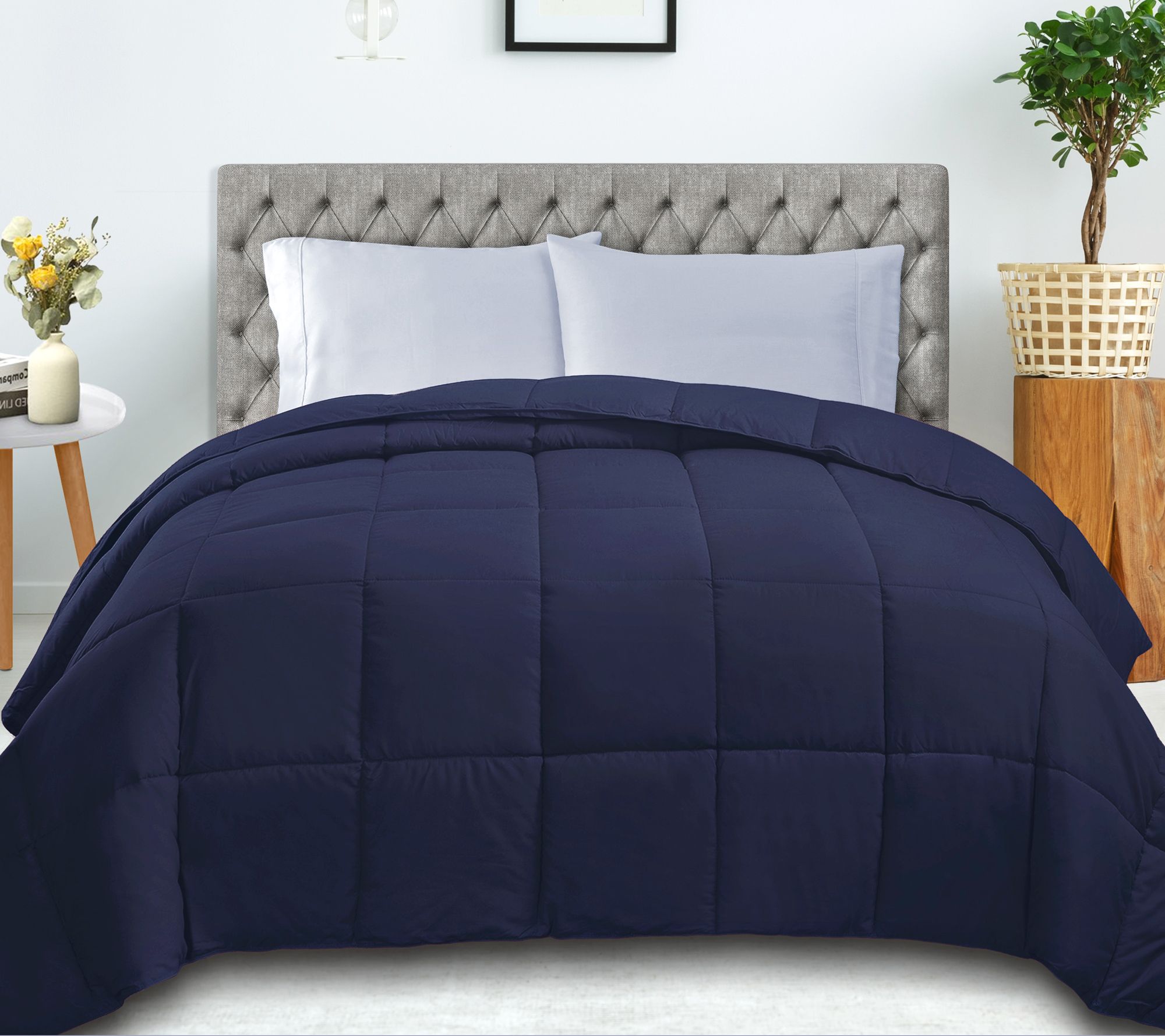 Superior All-Season Microfiber Down F/Q Alterna ive Blanket