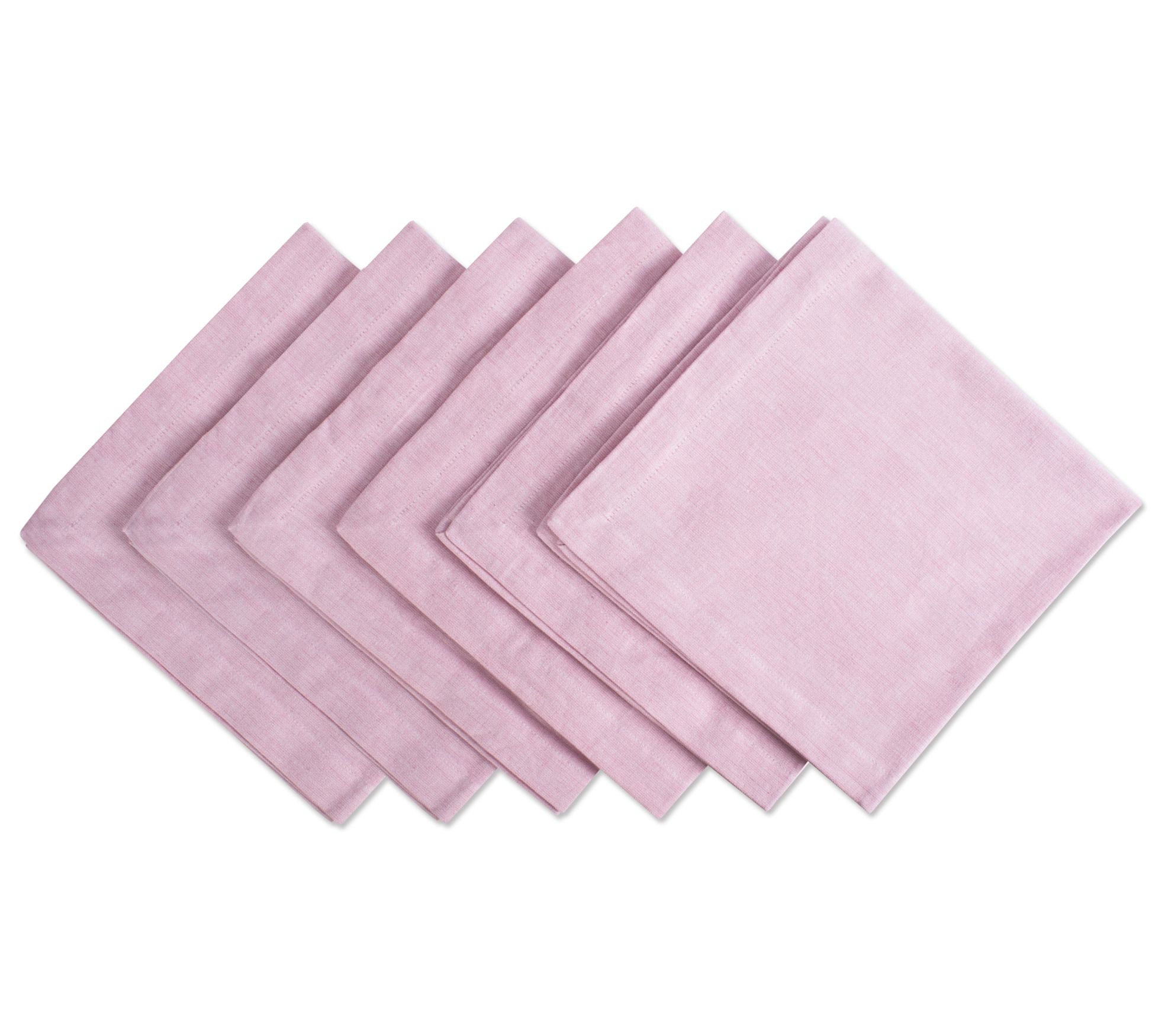 Design Imports Set of 6 Chambray Napkins