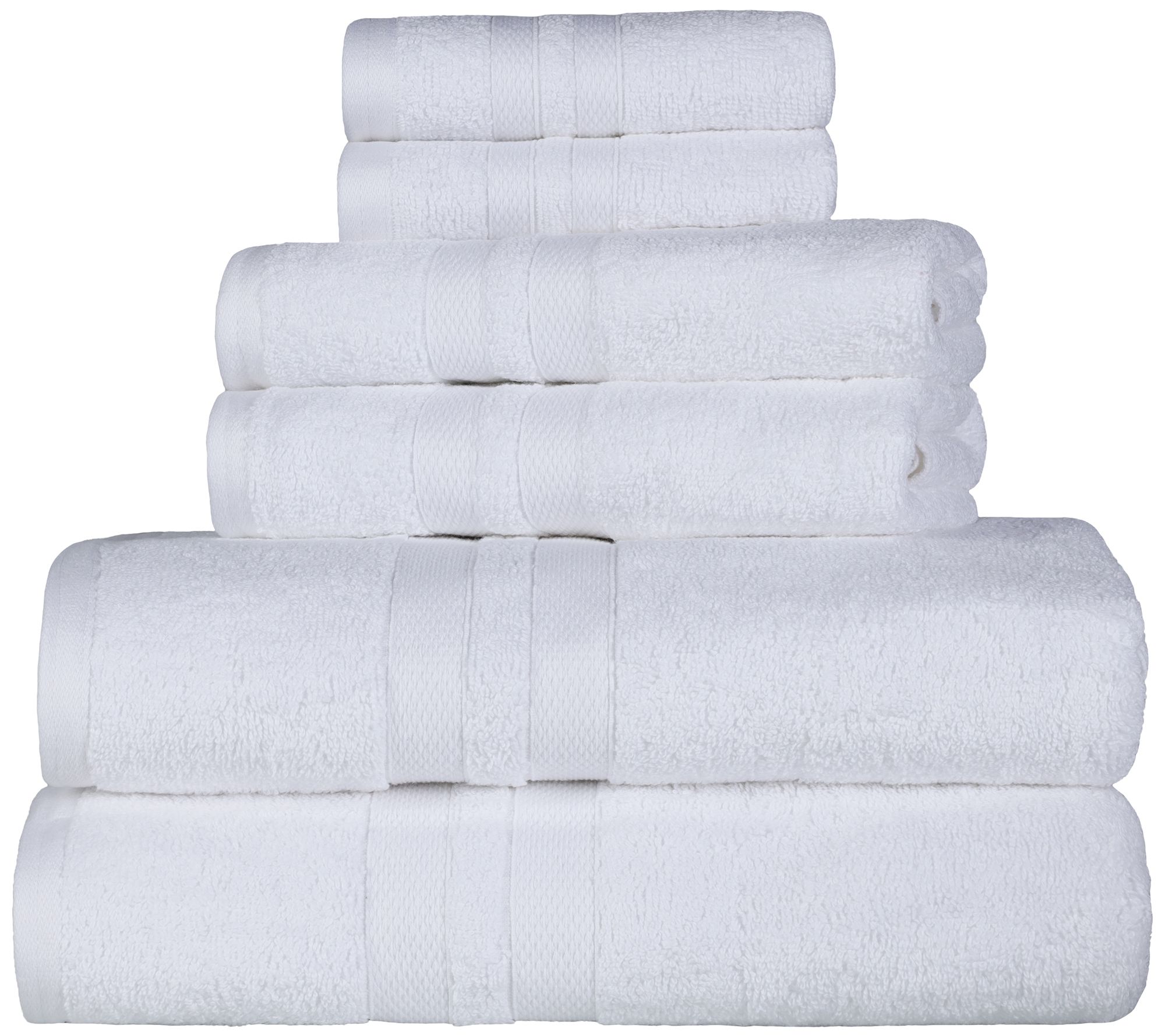 100% Cotton 6pc Waffle Towel Set by Bobby Berk by Bobby Berk 