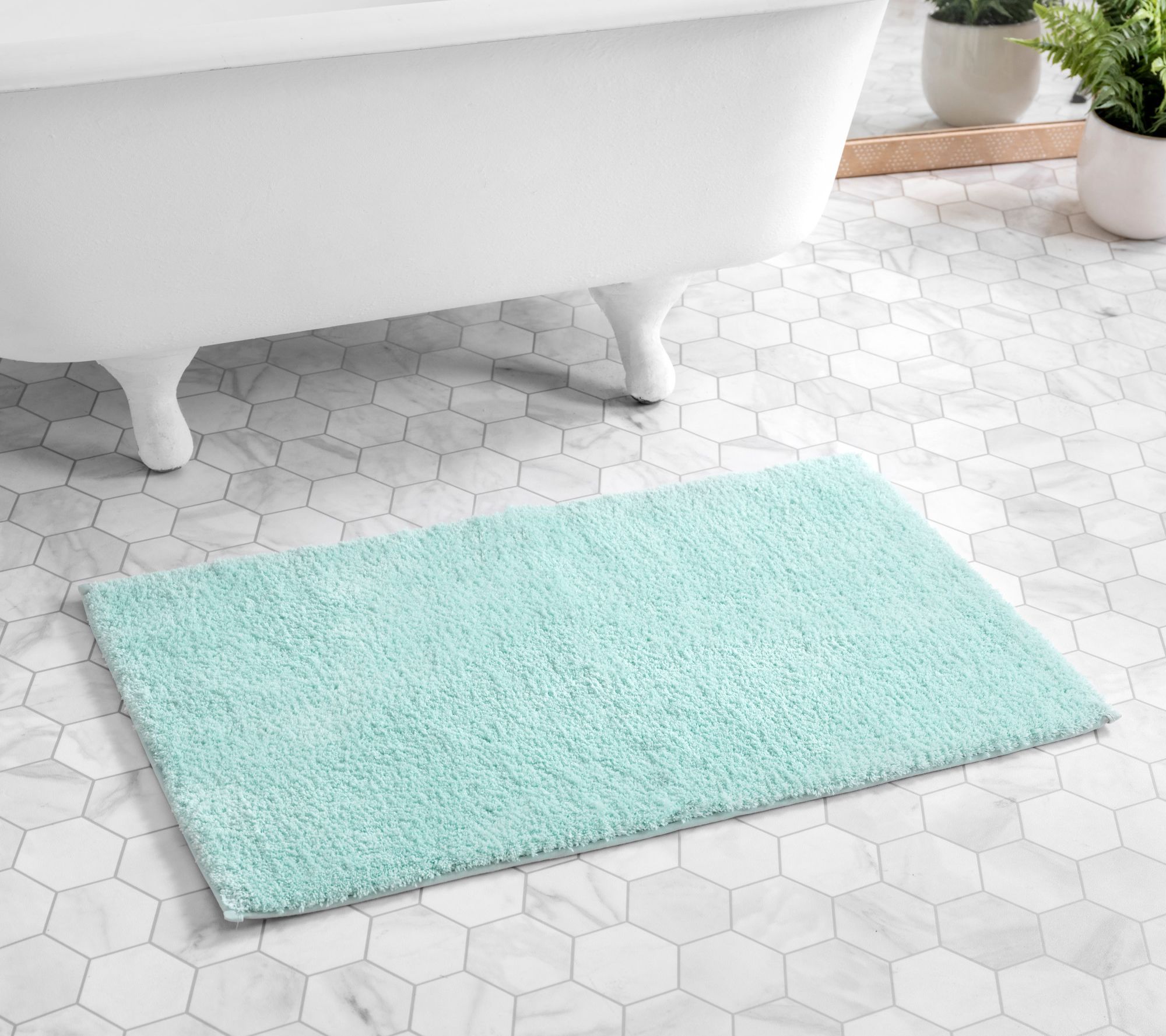 Solid Luxury Super Absorbent Bath Mat Carpet For Rooms Quick Dry