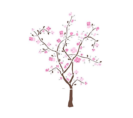 RoomMates Spring Blossom Peel & Stick Giant Wall Decal