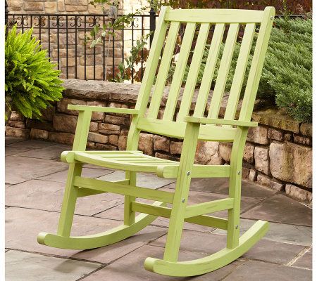 Home Styles Bali Hai Outdoor Rocking Chair - QVC.com