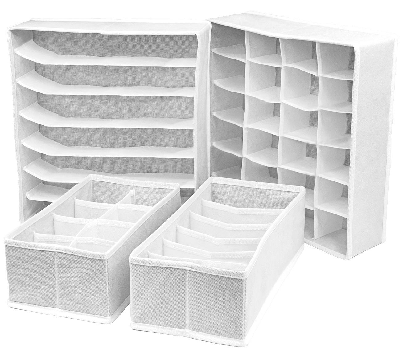 Sorbus Set of 4 Foldable Drawers