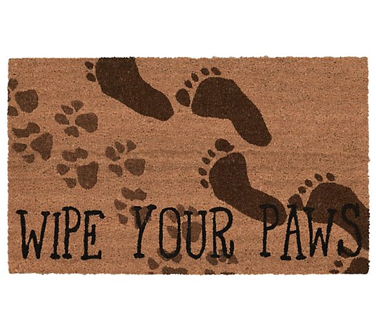 Liora Manne Natura Wipe Your Paws Outdoor 18" x30" Mat