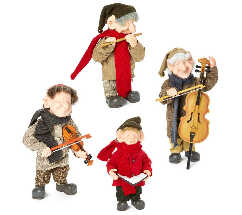 Zim's "Elves Themselves" S /4 Carolers by The Whitehurst Co.