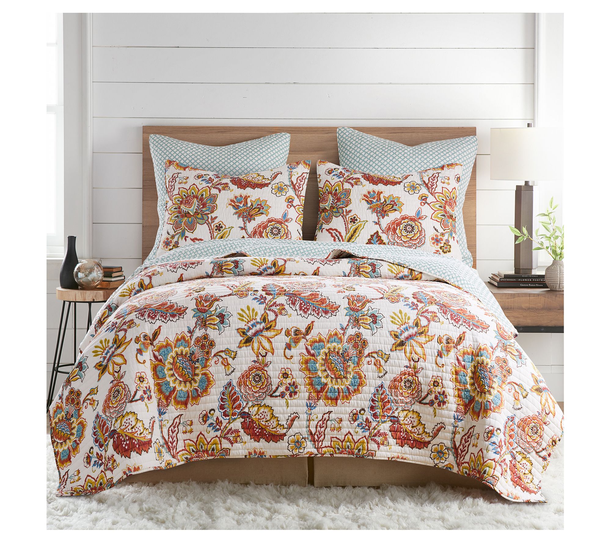 Levtex Home Eden 3-Piece King/Cal King Quilt Set