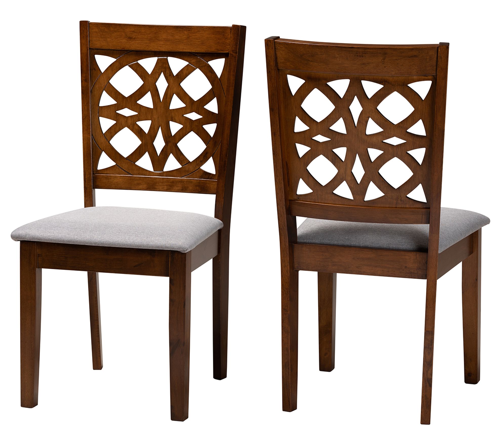 Baxton Studio Abigail Dining Chair set of 2