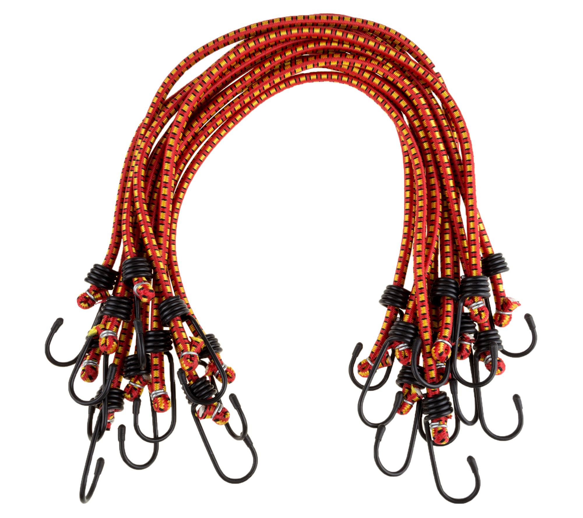  Stalwart Bungee Cords 10-Pack Virgin Rubber 24-Inch Cordage