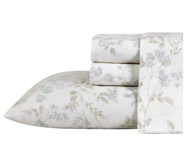 Laura Ashley Fawna Grey King Sheet Set
