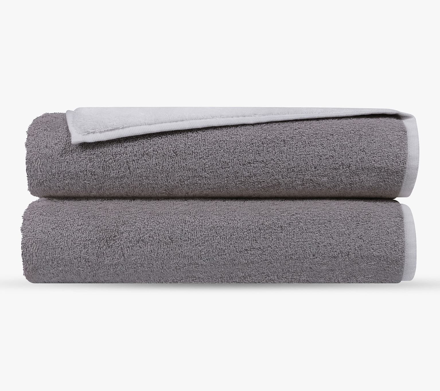 Depera Home Double Face 2 pcs Turkish Bath Towels Set