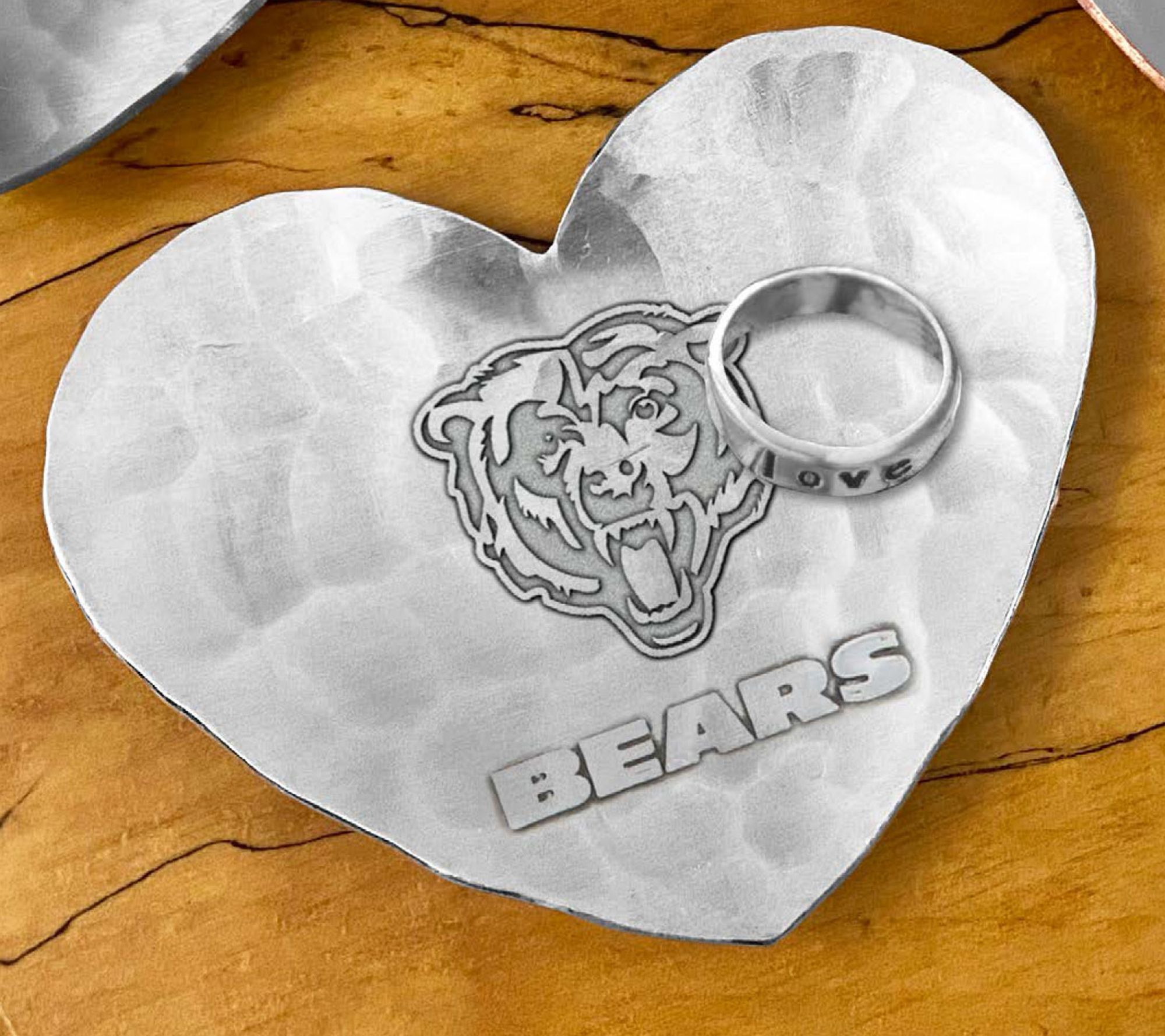 Wendell August NFL Small Heart Tray