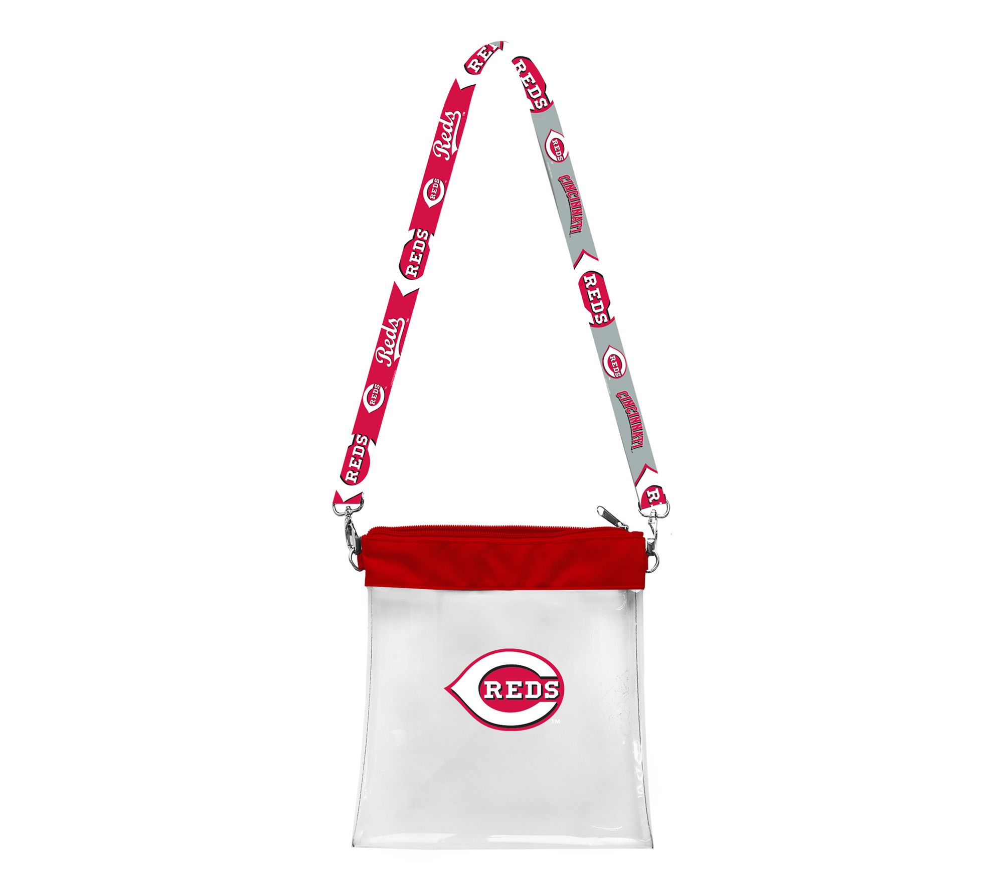 Littlearth MLB Clear Pattern Strap Bag