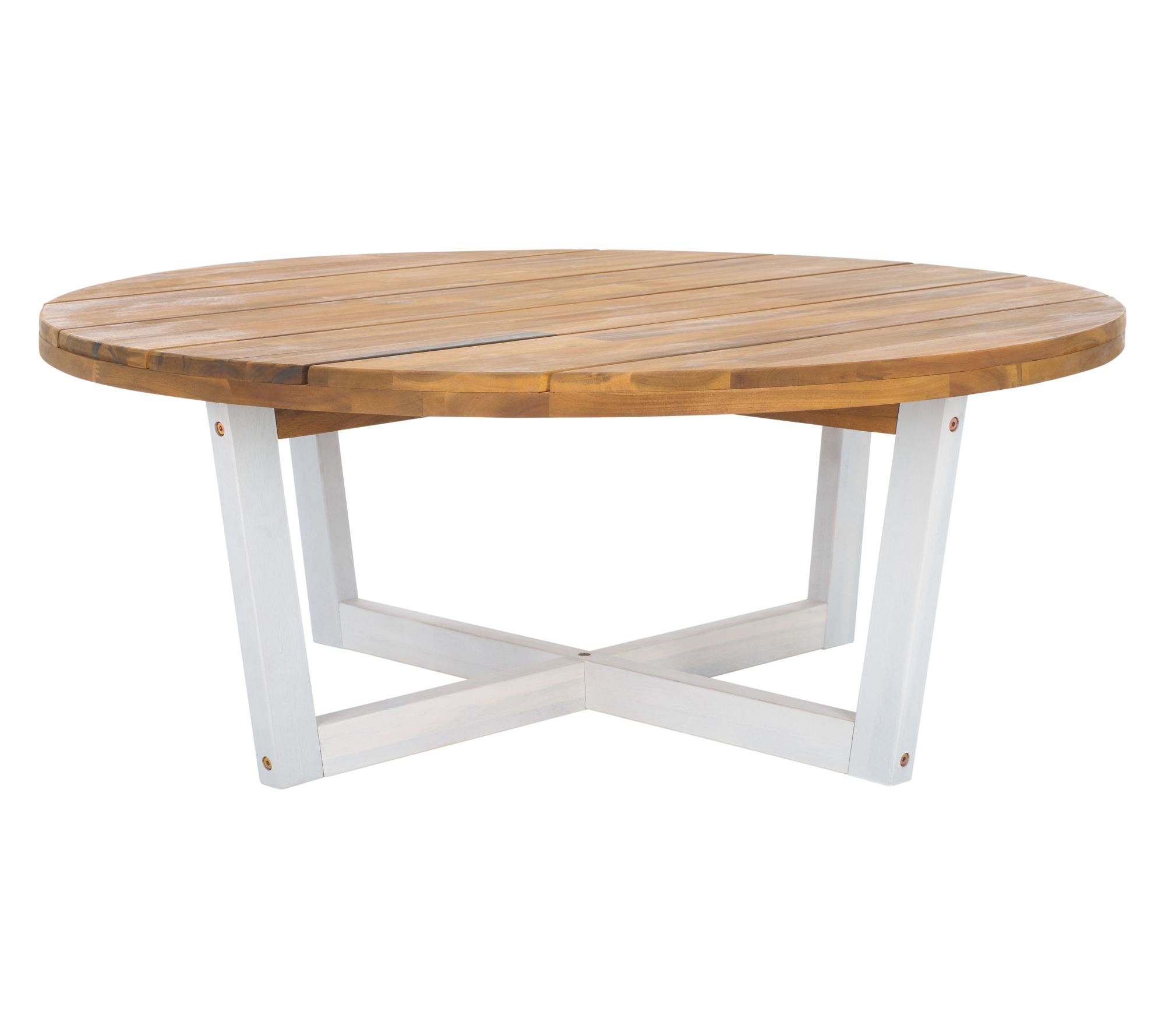 Leo Round 4 Leg Coffee Table by Valerie