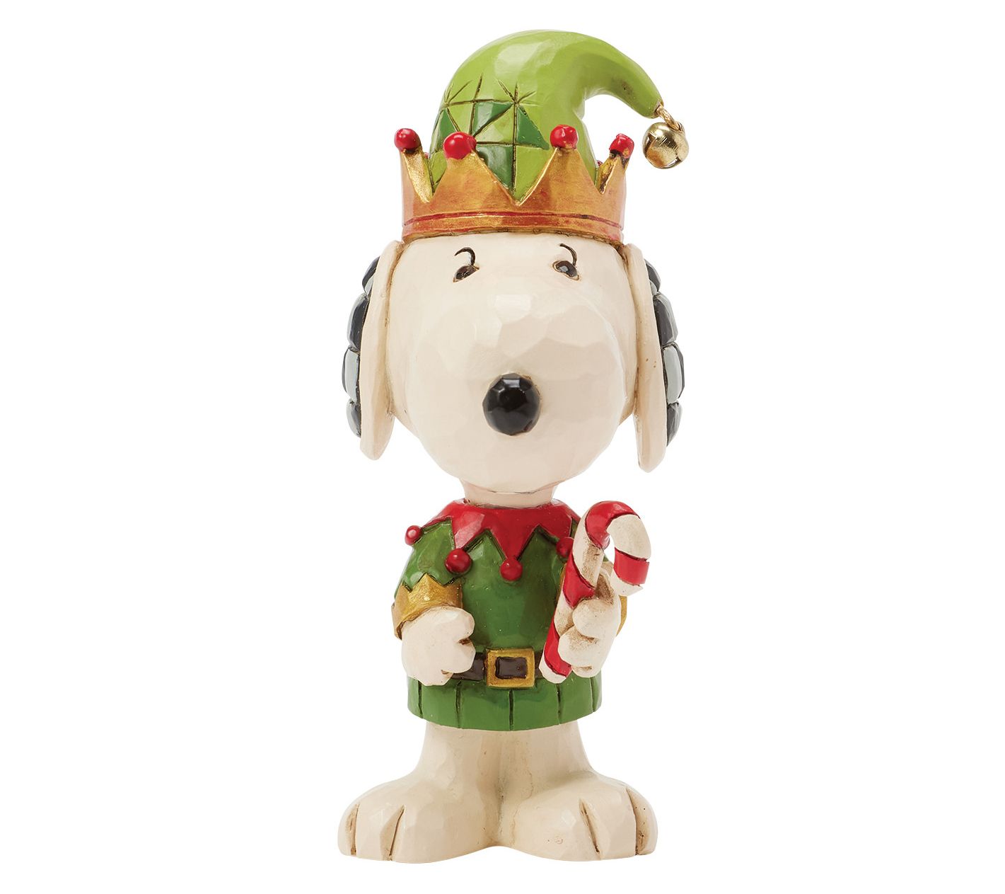 Peanuts by Jim Shore Snoopy Christmas Elf MiniFigurine