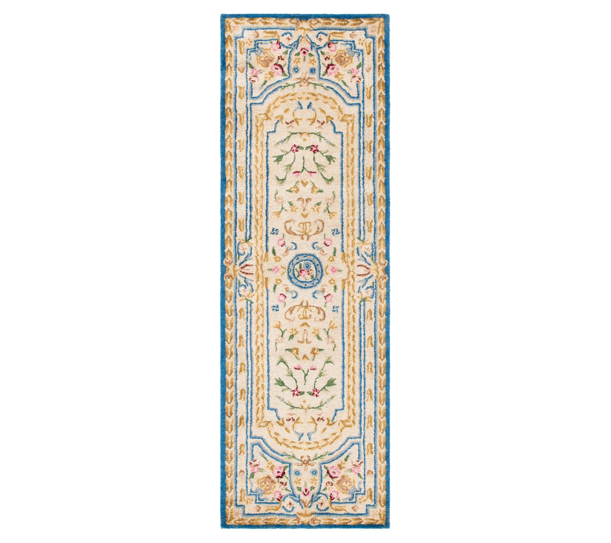 Safavieh Savonnerie Palais Fleur Wool 2'-6" x 8' Rug