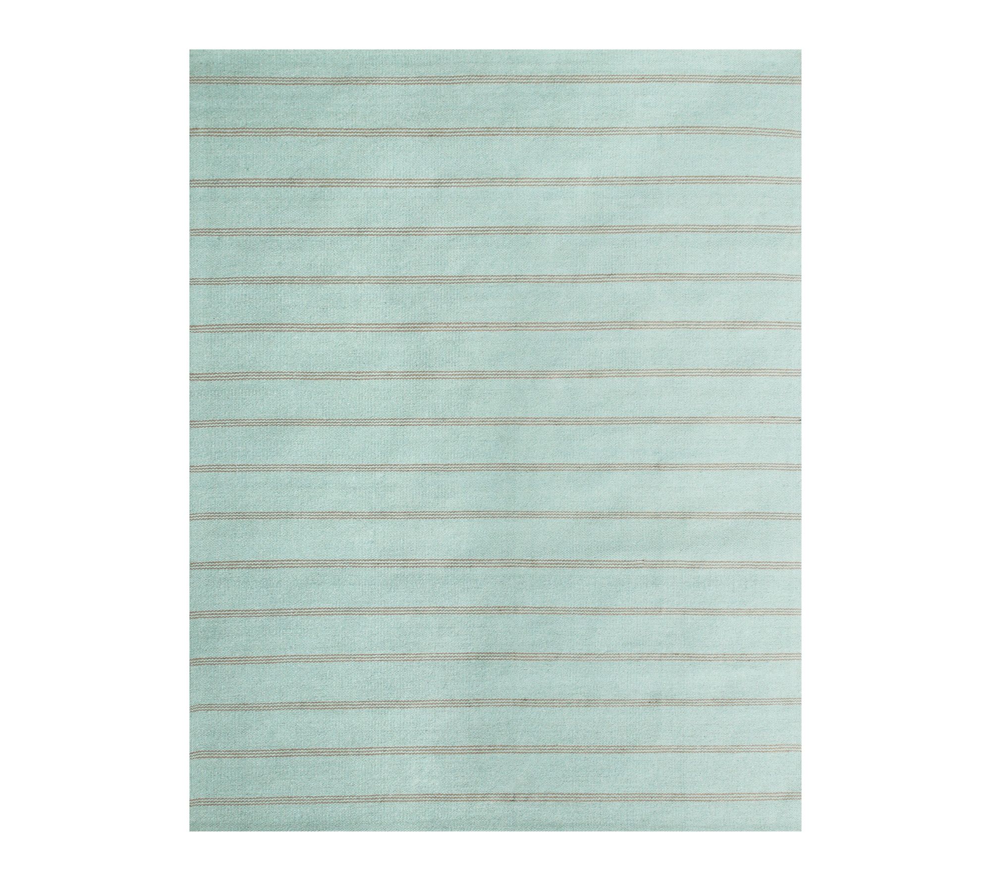 Ox Bay Coastal Light Green/Tan Indoor Area Rug,7'9 " x 9'9 "