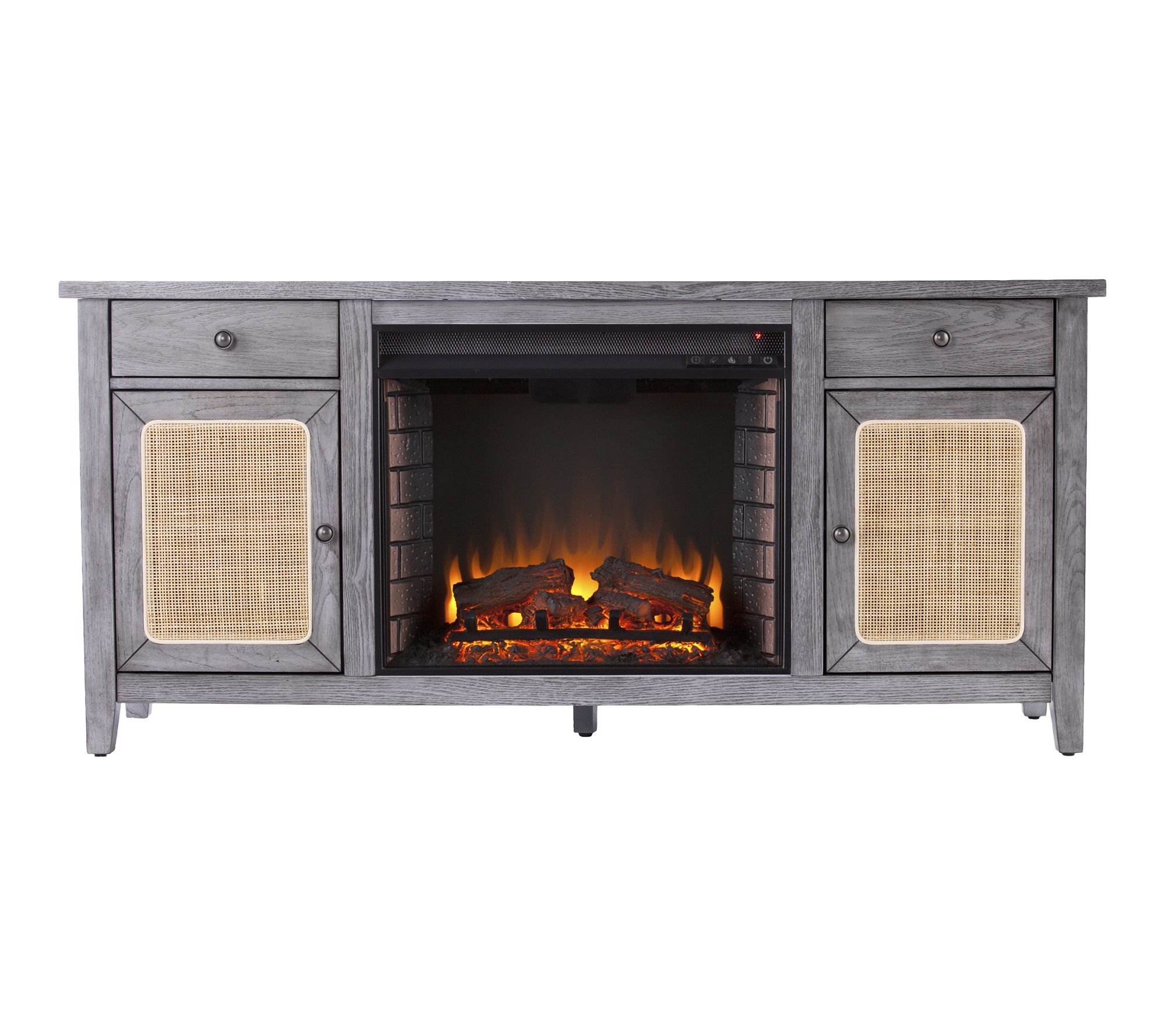 SEI Edderton  Electric Fireplace with Media Storage