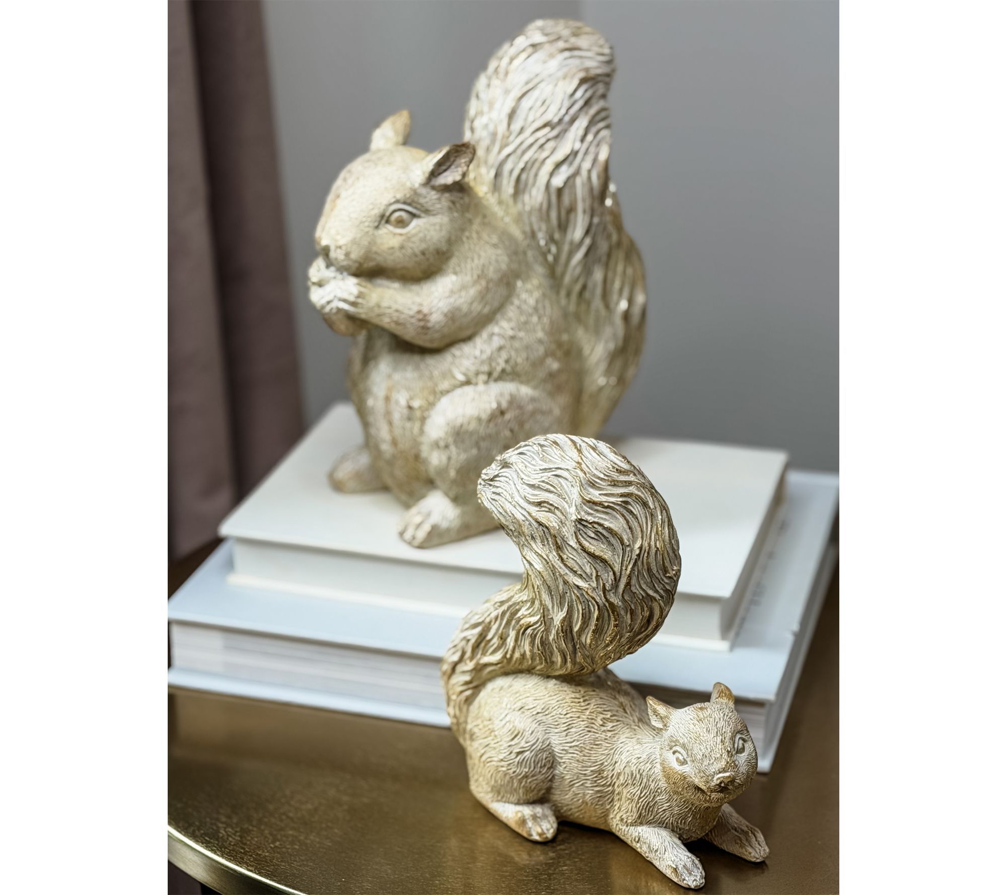 Simply Stunning Set of 2 Forest Squirrels by Janine Graff