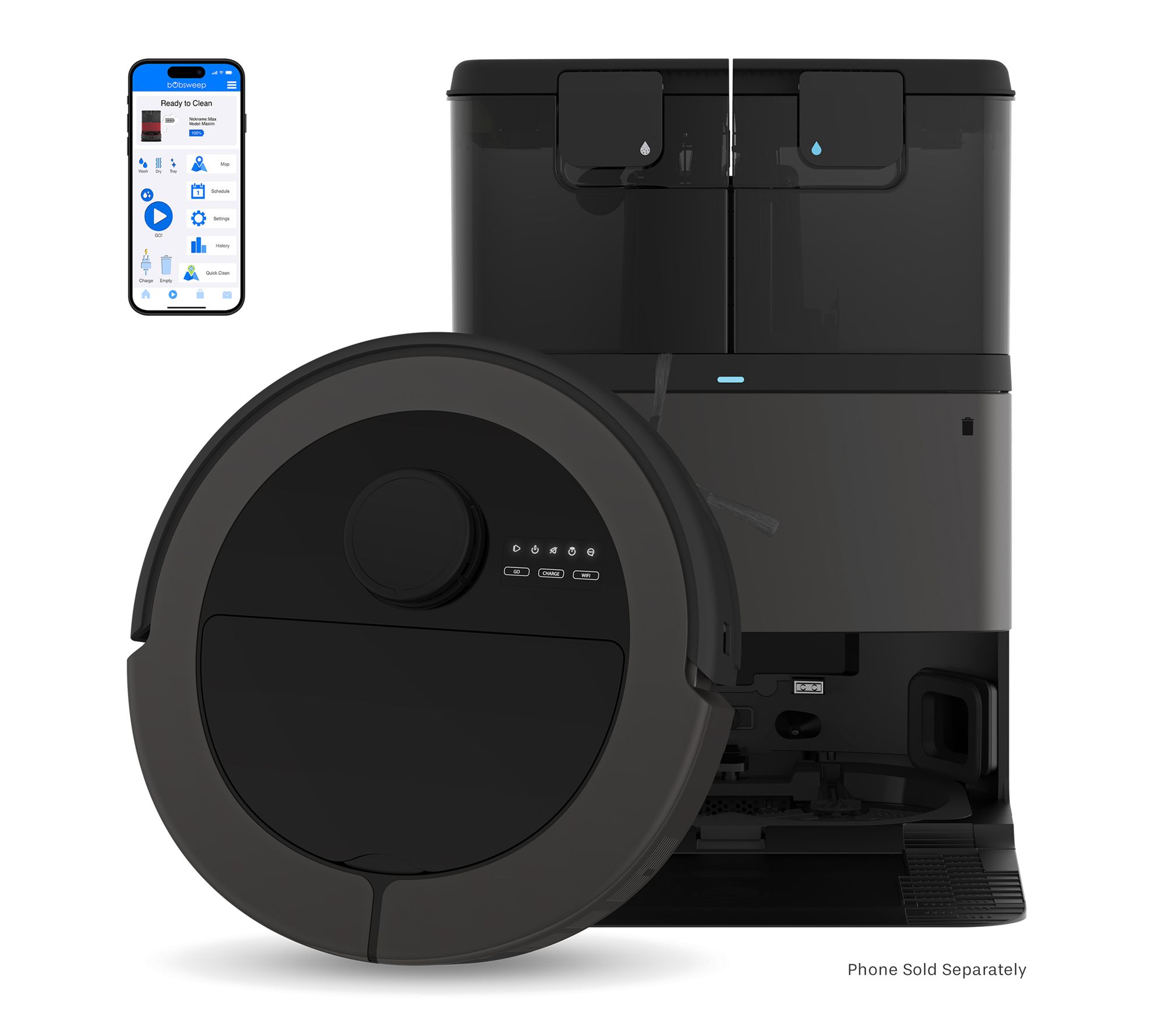 bObsweep Maxim Robotic Vacuum