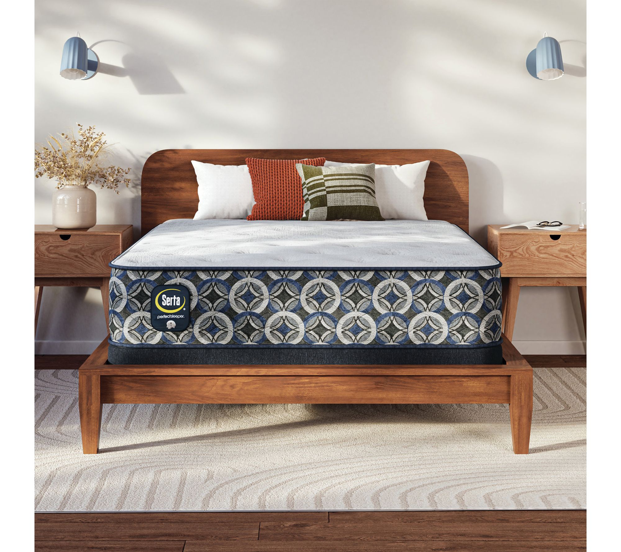 Serta Perfect Sleeper Cascade Ridge Plush Mattress Queen