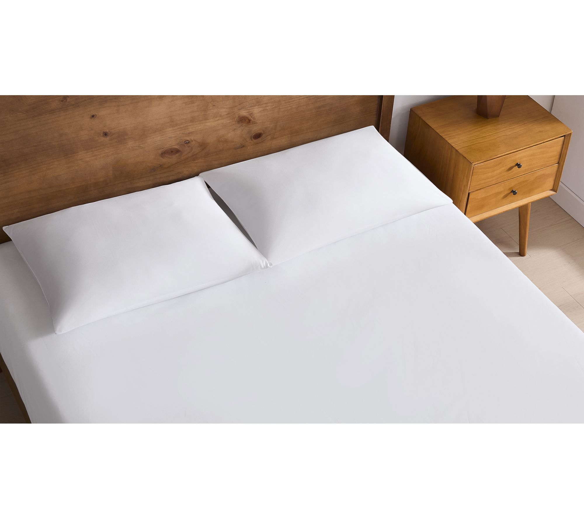 Truly Soft Antimicrobial 2 Pack Down Alternative King Pillow