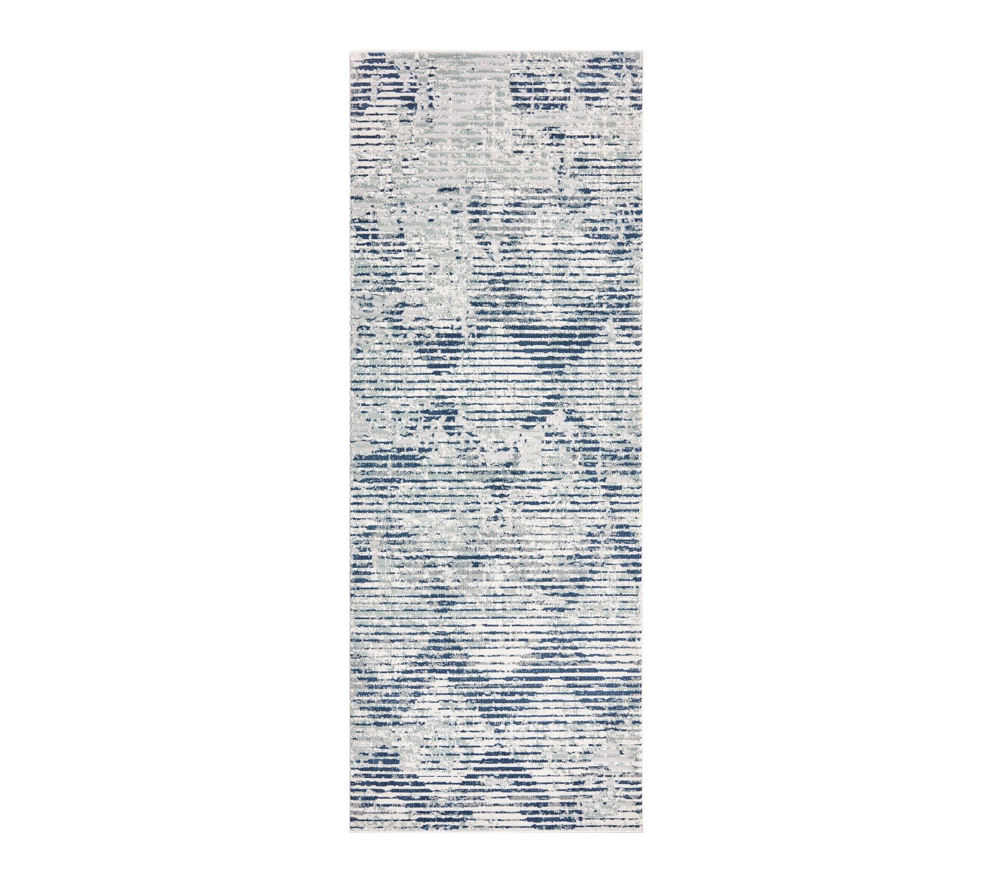 NMNY Mirella Distressed Diamond 2x7 Runner Rug