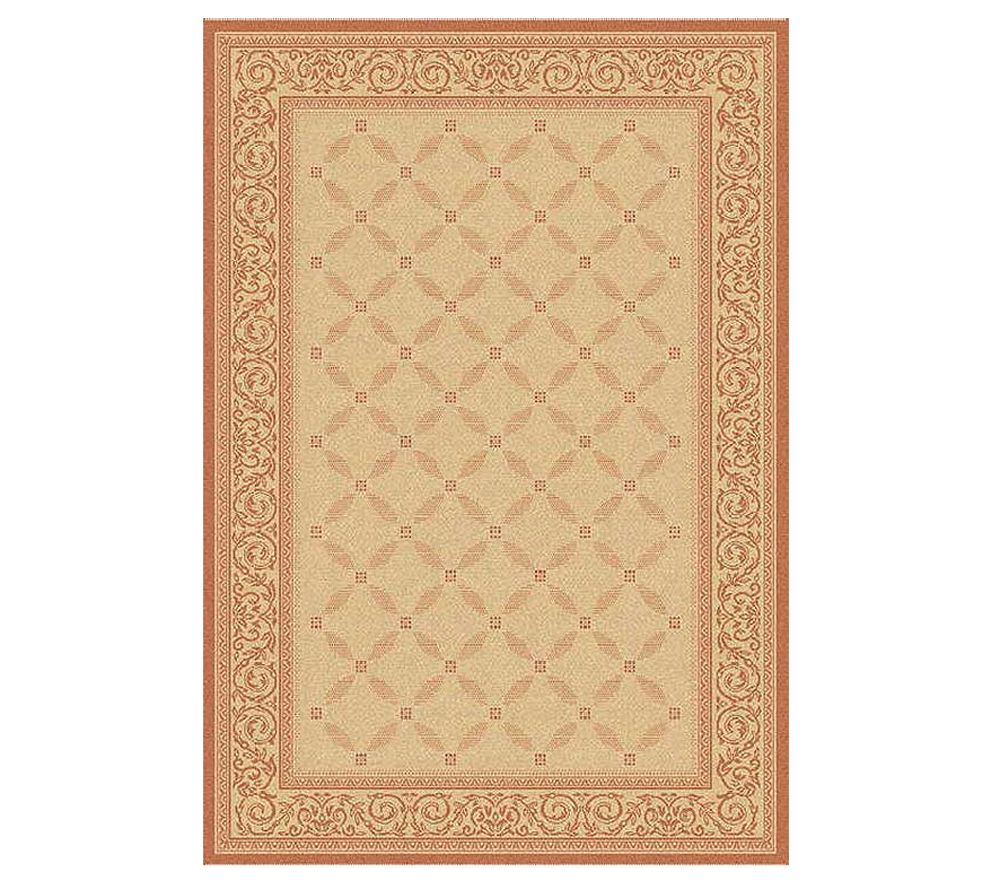 Safavieh Courtyard Lattice Flower 6'7" x 9'6" Rug