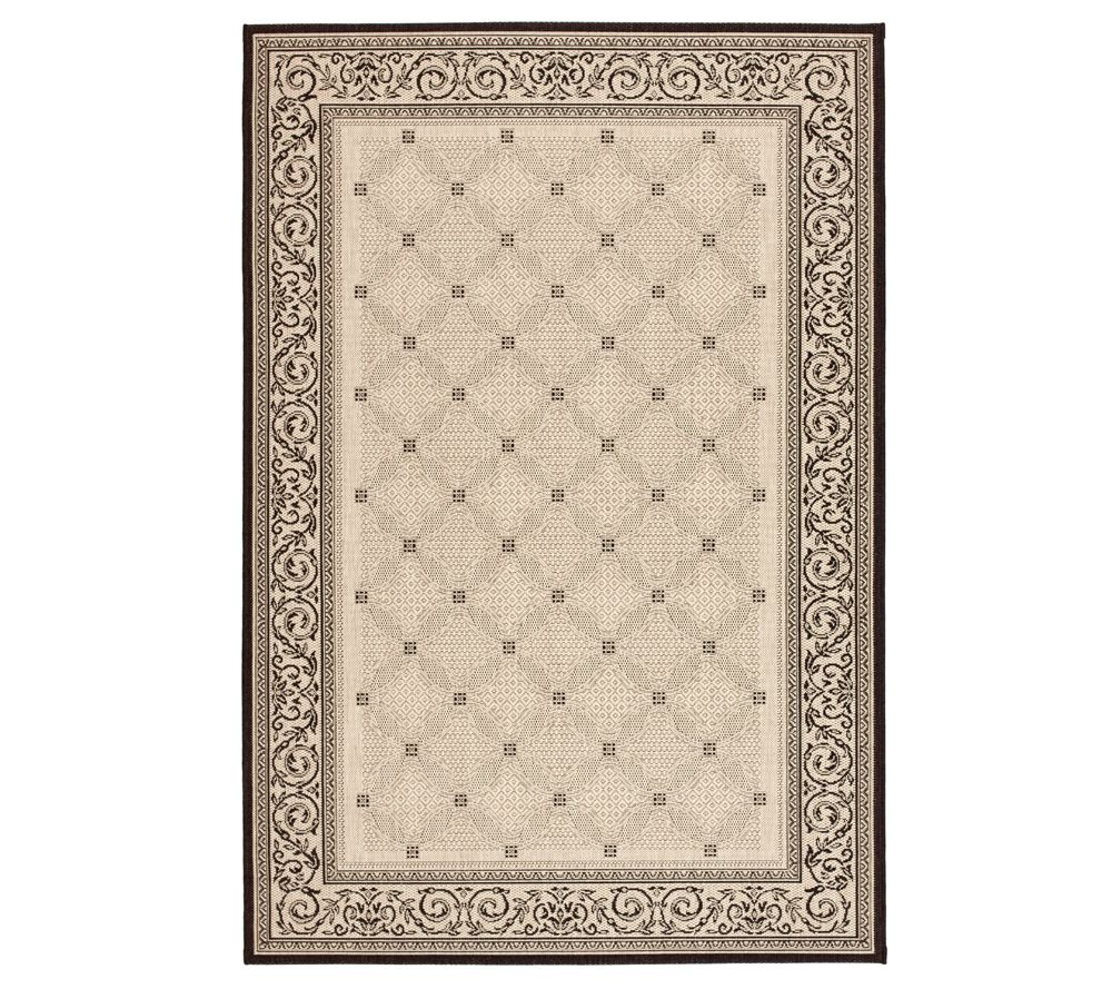 Safavieh Courtyard Lattice Flower 6'7" x 9'6" Rug