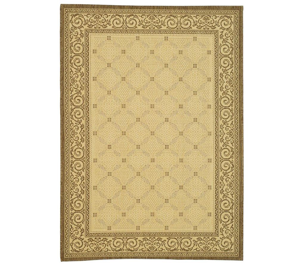 Safavieh Courtyard Lattice Flower 6'7" x 9'6" Rug