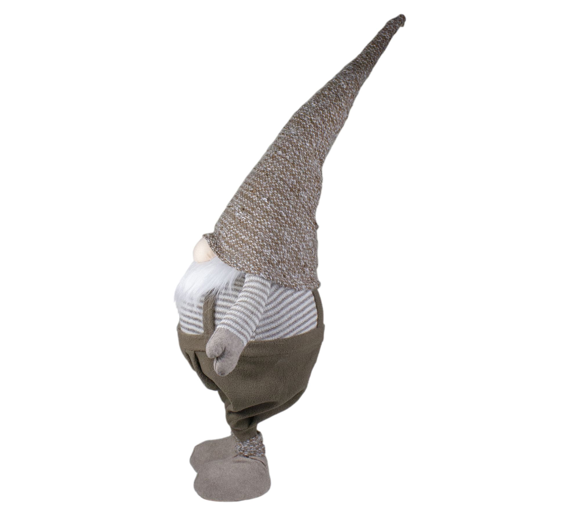 Northlight brown overalls gnome