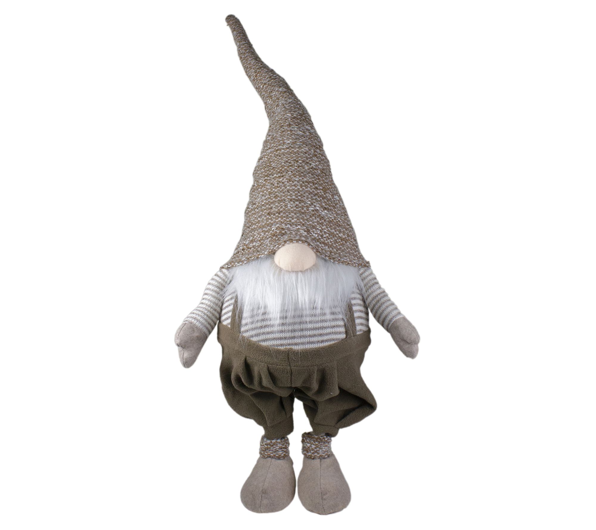 Northlight brown overalls gnome